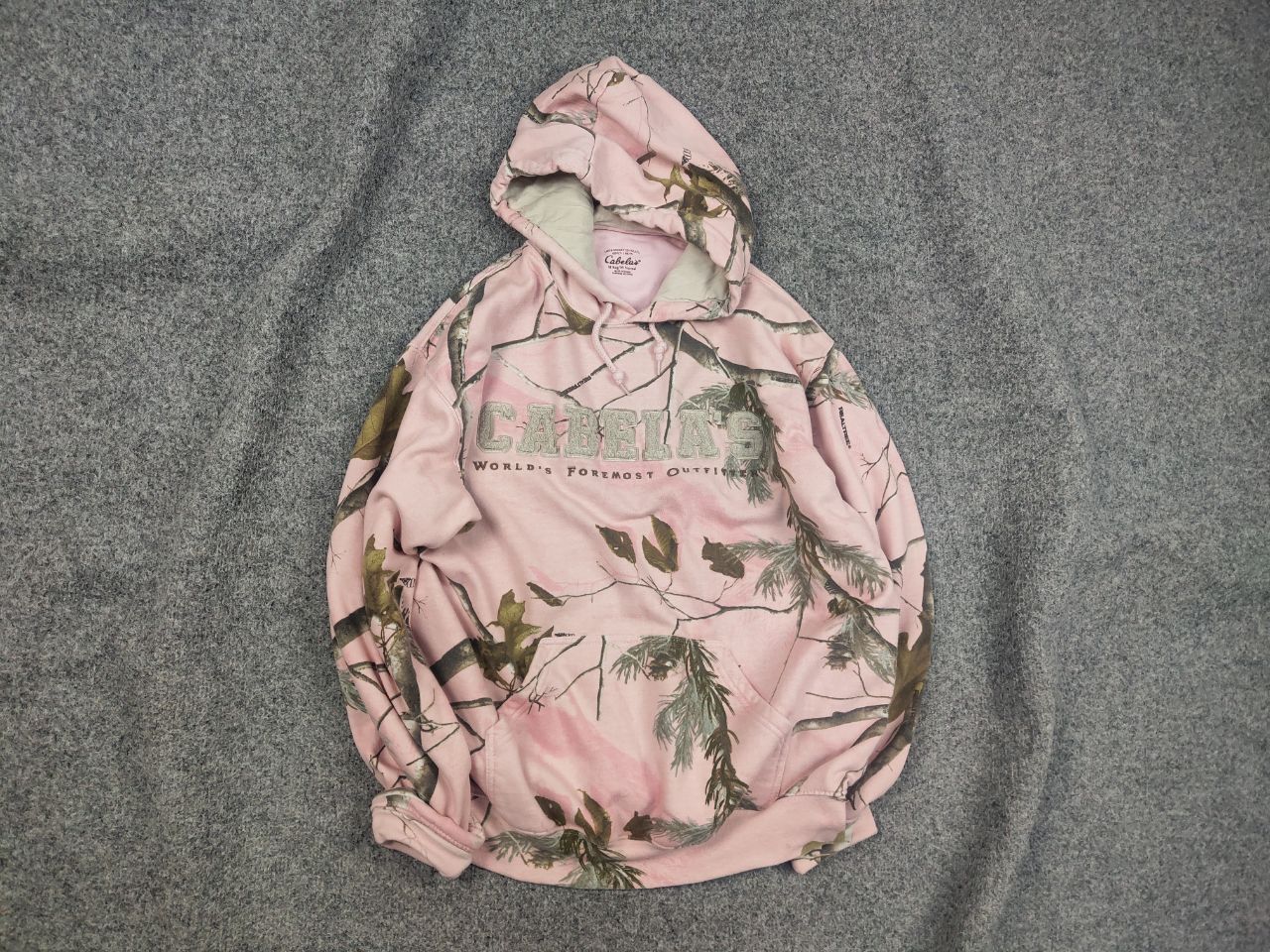 Realtree Cabela's Realtree Vintage Pink Oversized Hoodie Y2K Style Size US M / EU 48-50 / 2 - 1 Thumbnail
