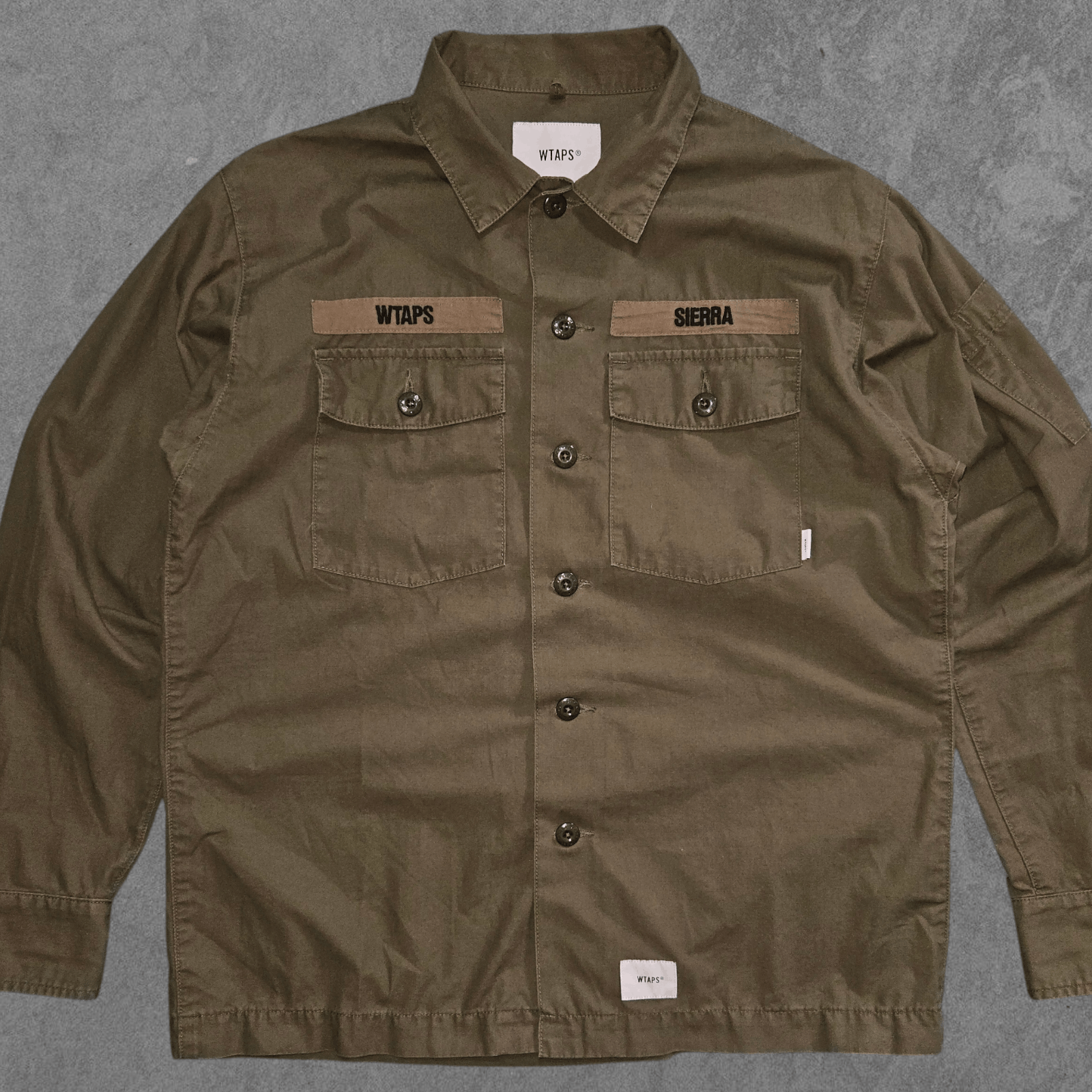 Wtaps WTAPS JAPAN BUDS LS RIPSTOP ARMY GREEN Size US S / EU 44-46 / 1 - 2 Thumbnail