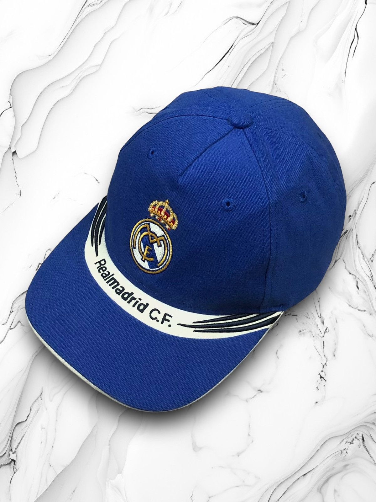 Adidas Vintage 2004 Y2K Adidas x FC Real Madrid Soccer Football Cap 