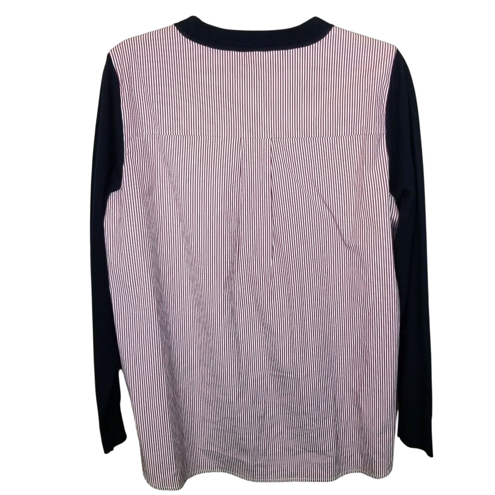 J.Crew J. Crew Womens Wool Pullover Sweater Mixed Media Sz M Preppy Size M / US 6-8 / IT 42-44 - 6 Thumbnail