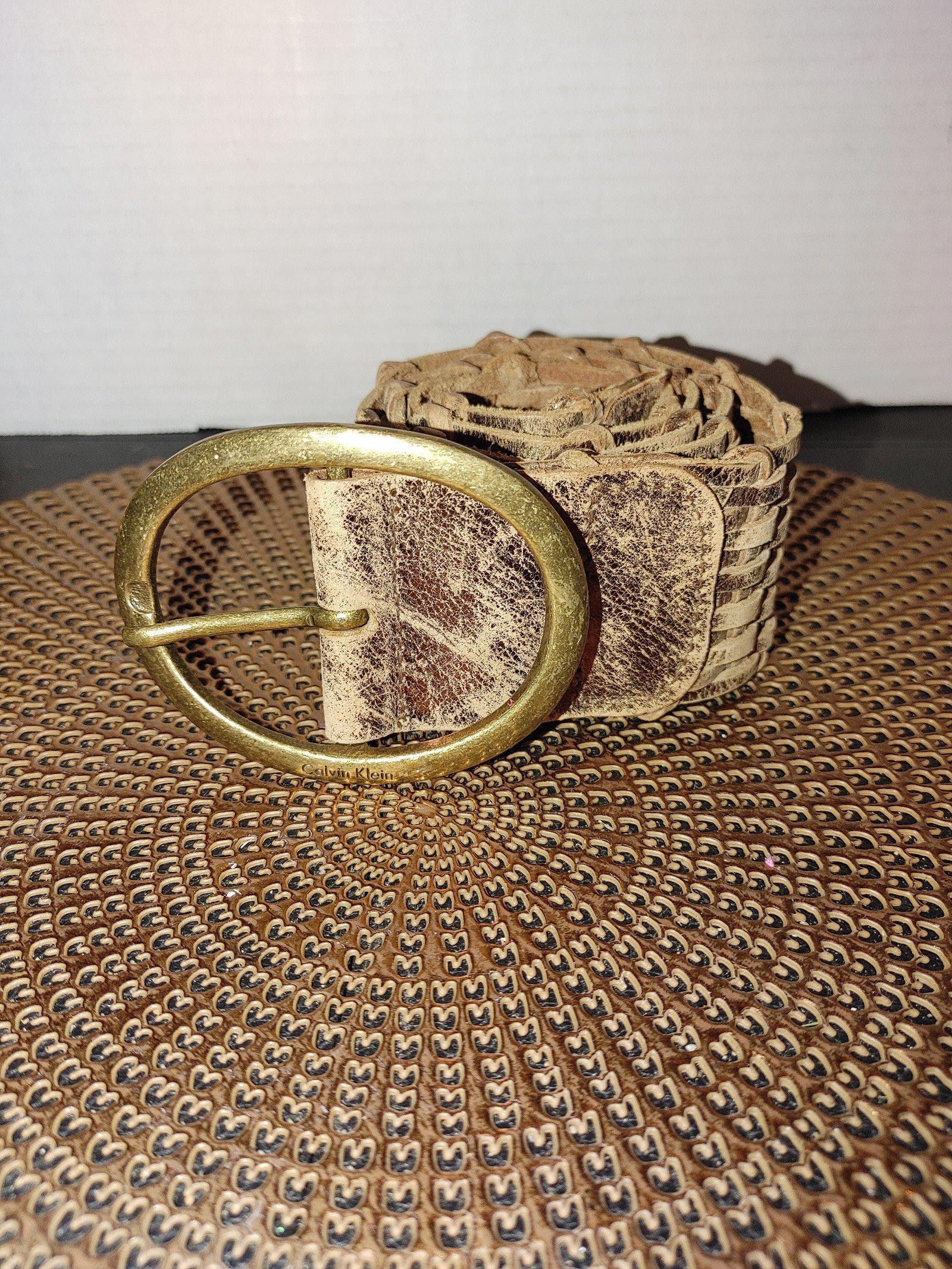 Calvin Klein Calvin Klein Leather Belt Size Small Size ONE SIZE - 1 Thumbnail