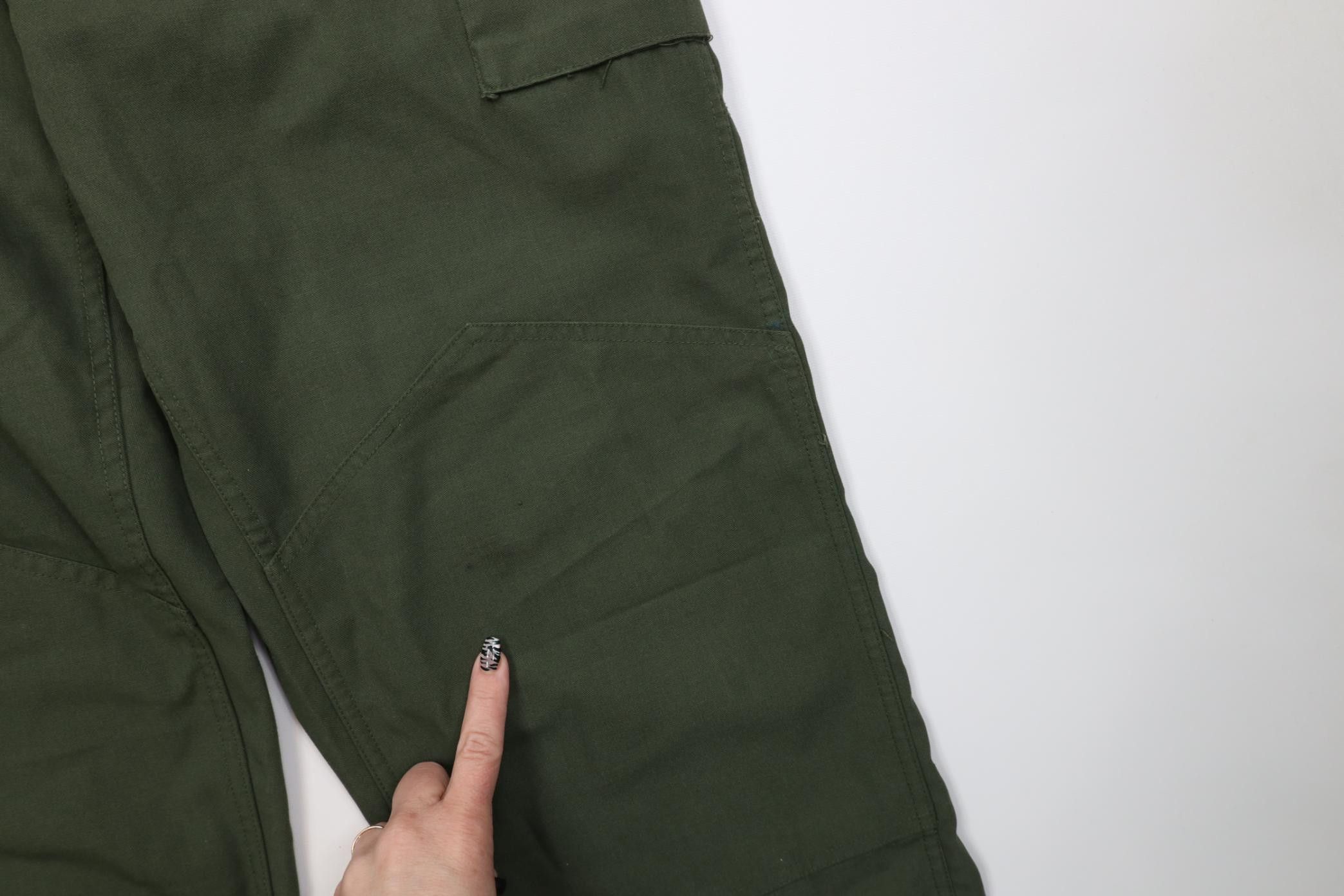 Vintage Vintage 80s ROK Korea Military Wide Leg Cargo Pants Overalls Size US 36 / EU 52 - 6 Thumbnail