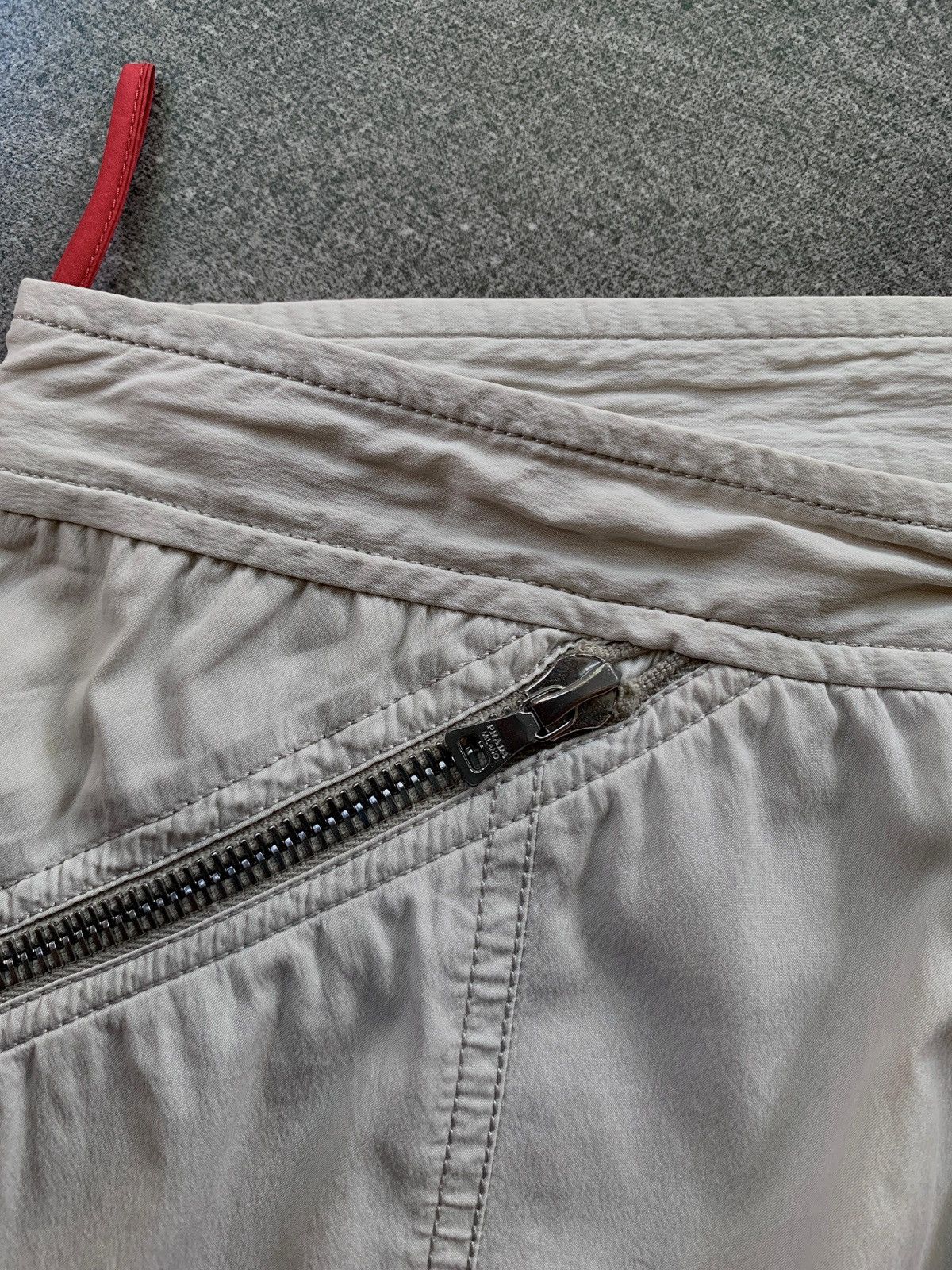 Prada FREE TAX! 2000s Tactical Zippered Pants Size US 30 / EU 46 - 9 Thumbnail
