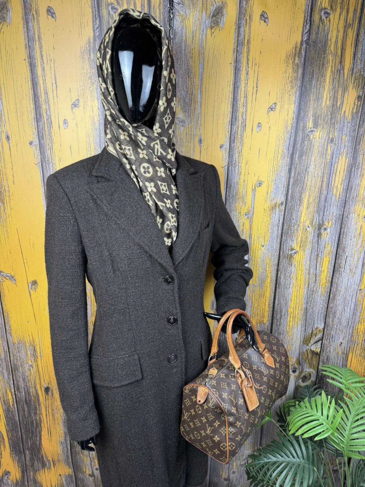 Dolce & Gabbana Archive Dolce & Gabbana Long Alpaca Wool Coat Made in Italy Size L / US 10 / IT 46 - 11 Thumbnail