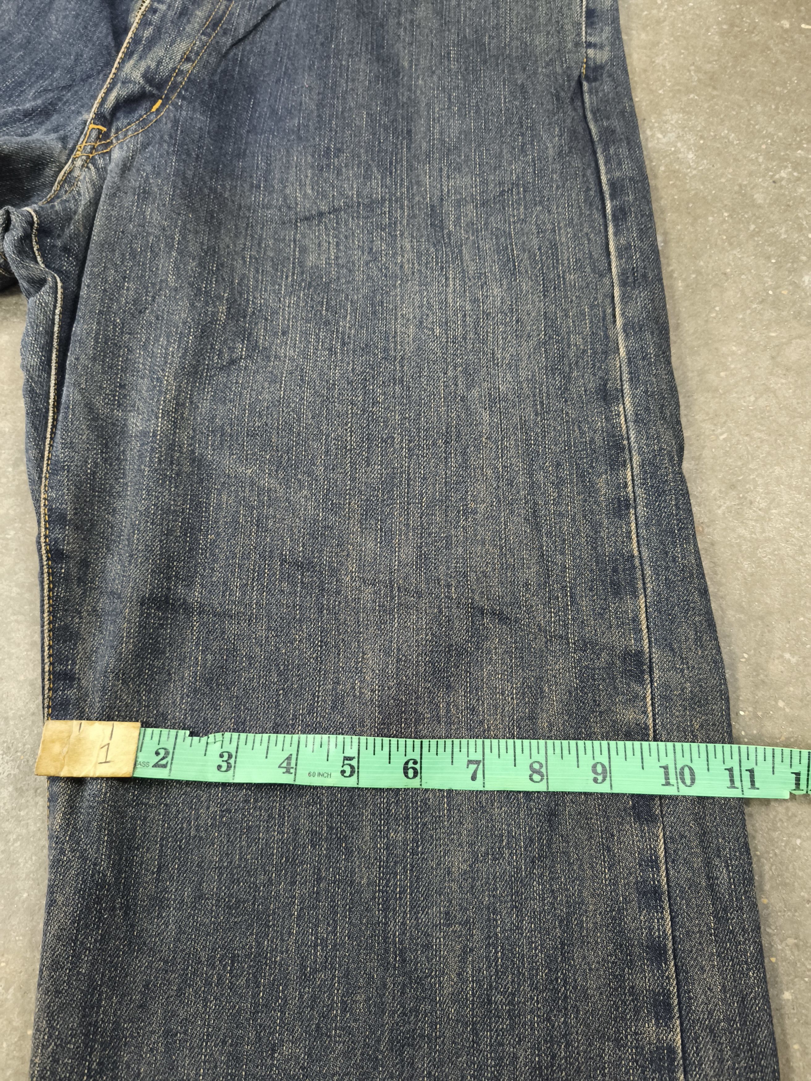 Beauty Beast 🔥Baggy🔥🔥 Vintage Edwin Jeans Baggy street fashion Size US 35 - 13 Thumbnail