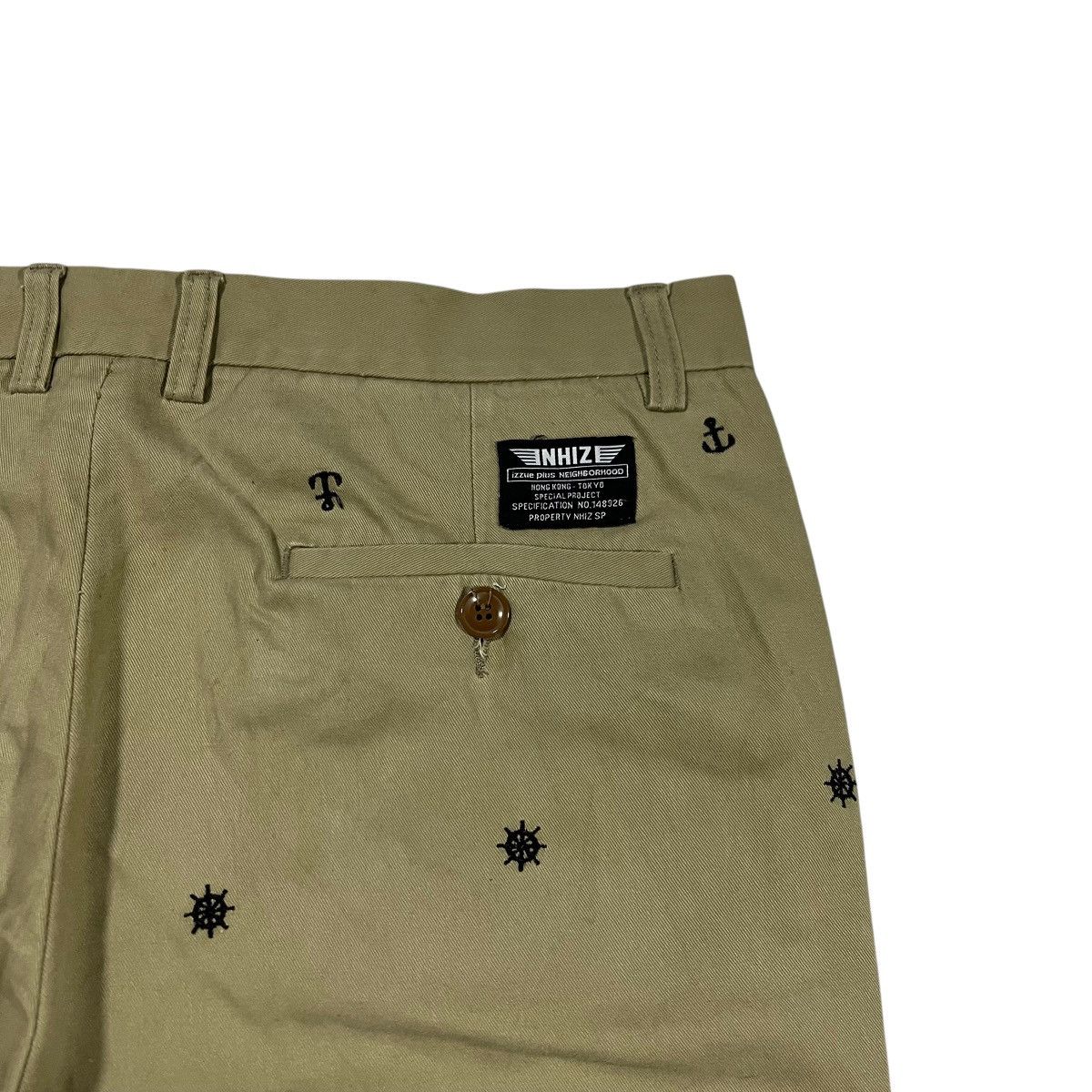 Neighborhood NHIZ Izzue Plus Neighborhood Embroidery Chino Pants Size US 36 / EU 52 - 10 Thumbnail