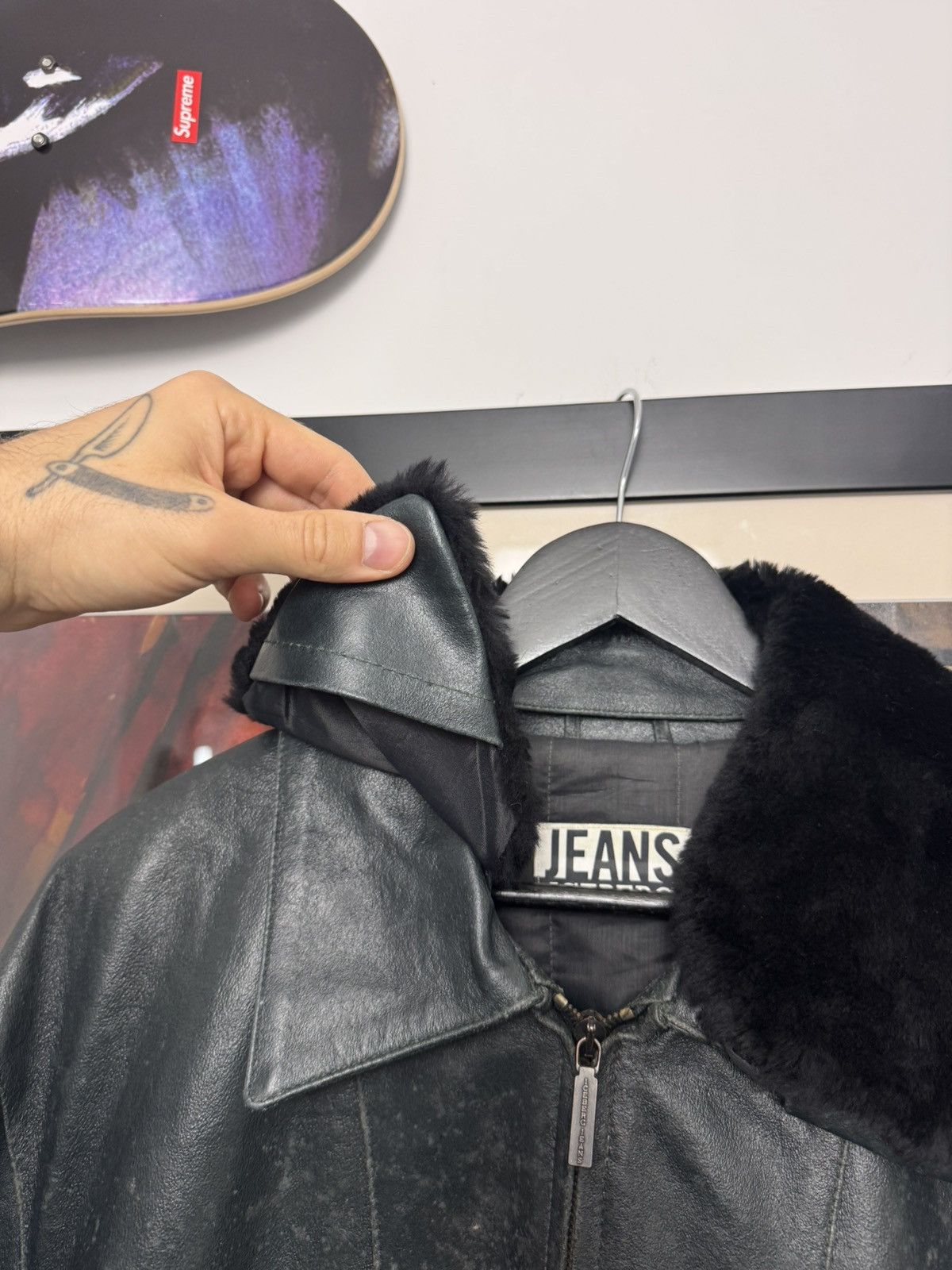 Iceberg Vintage 90s Iceberg Genuine Leather Jacket Archive Rare Size US M / EU 48-50 / 2 - 6 Thumbnail