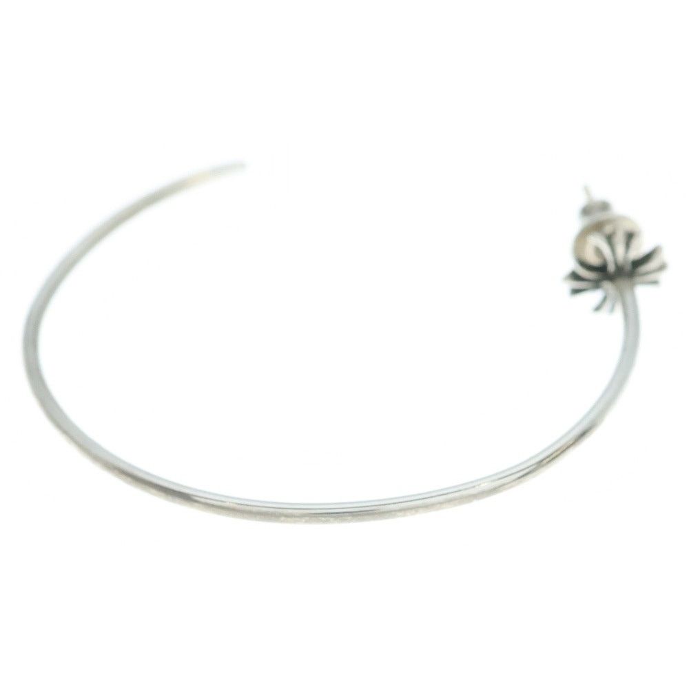 Chrome Hearts Chrome Hearts Silver Hoop Earring BCA099 Size ONE SIZE - 3 Thumbnail