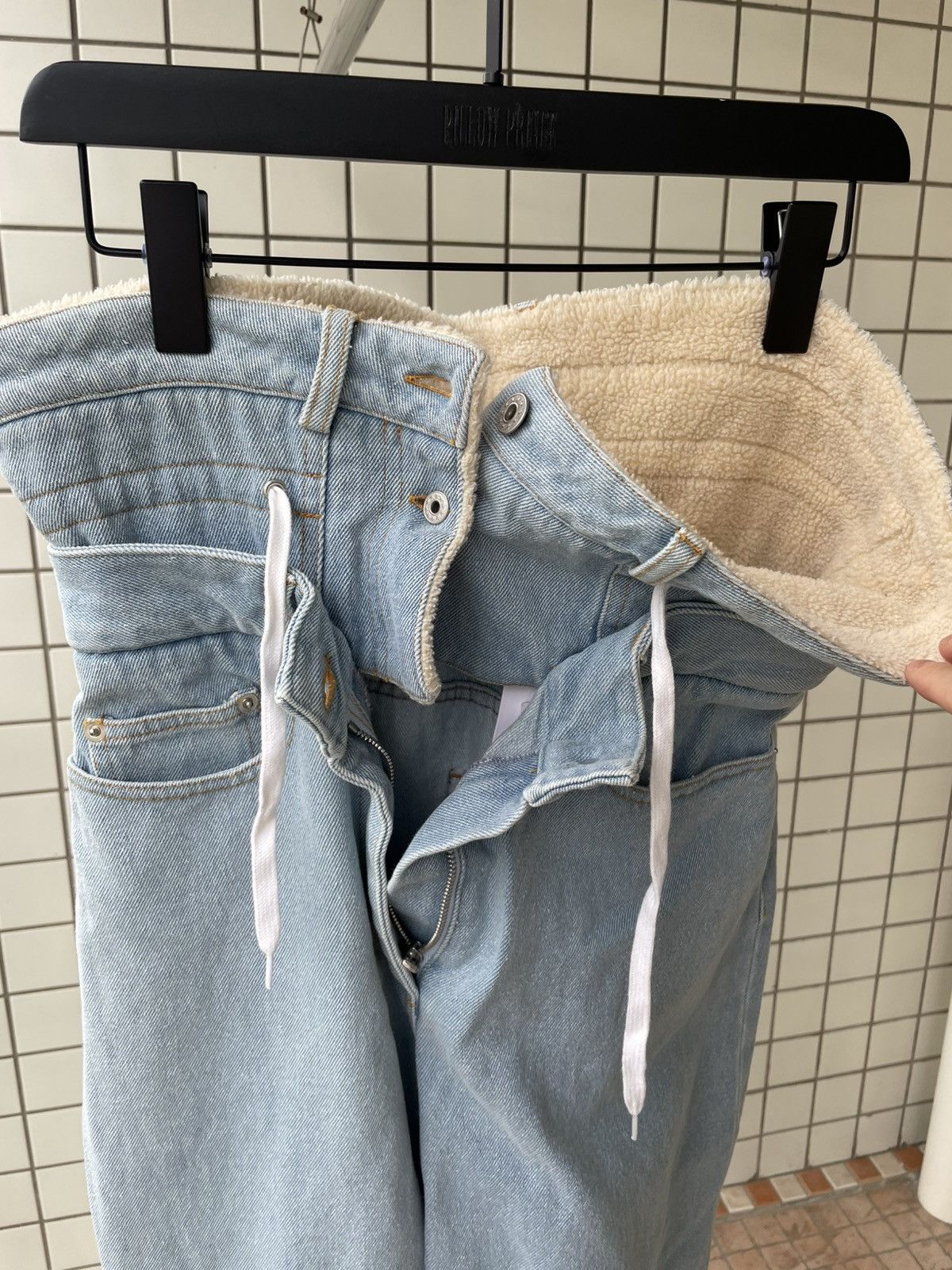 Y/Project Y/Project shearling double waist jeans Size US 28 / EU 44 - 2 Thumbnail