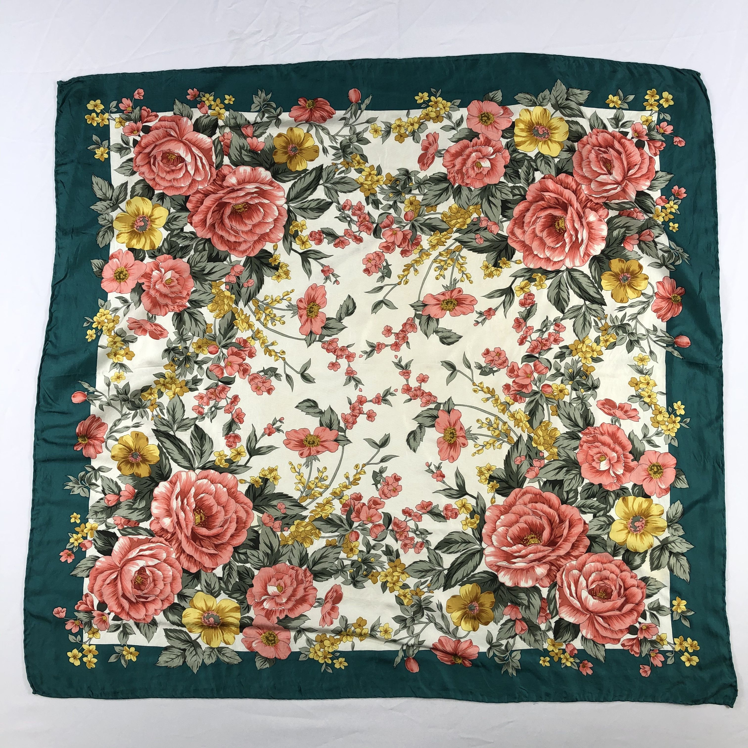Vintage Vintage Silk Scarf Size ONE SIZE - 2 Thumbnail