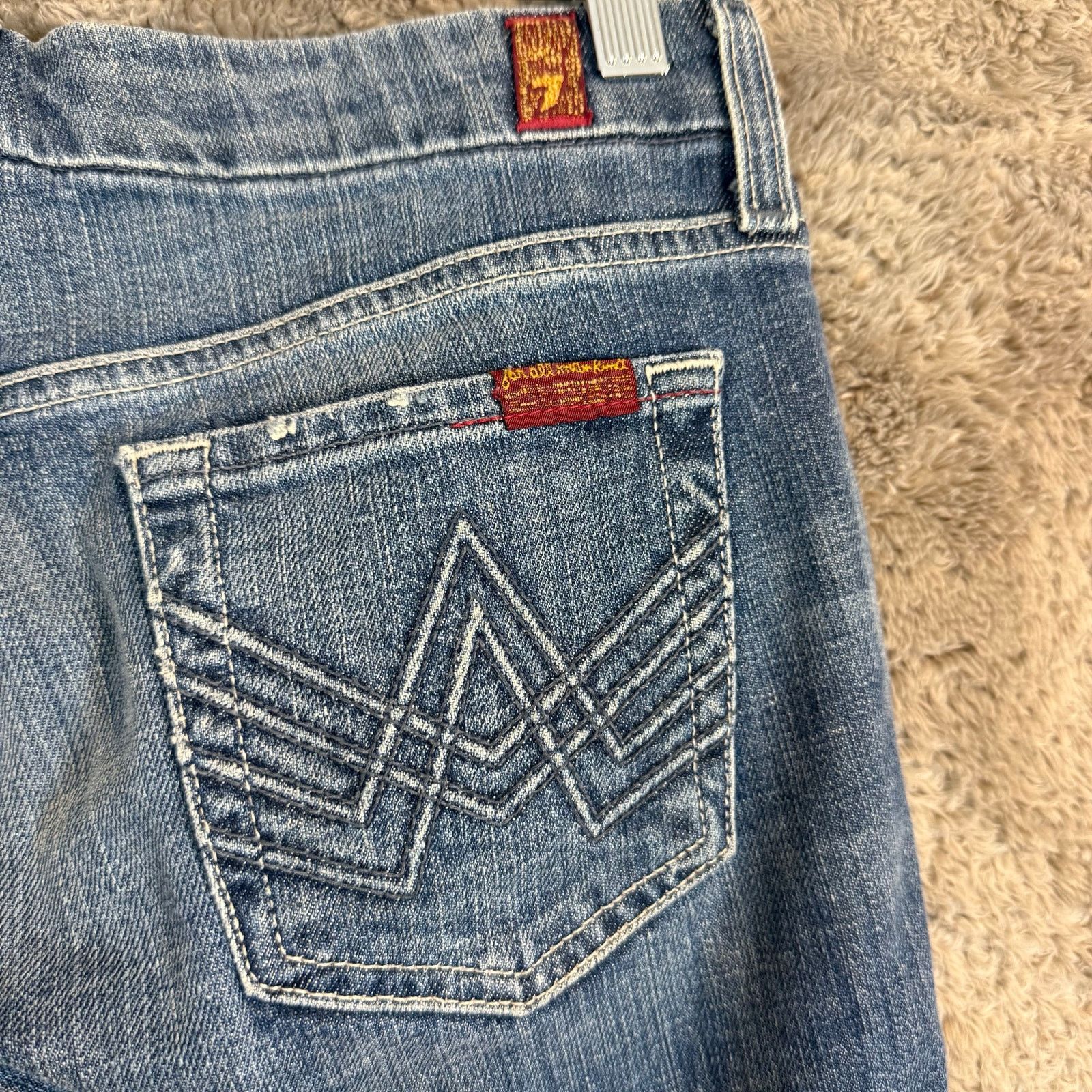 7 For All Mankind 7 for all Mankind A Pocket Jeans size 26 Bootcut Boot Cut Size 26" / US 2 / IT 38 - 6 Thumbnail