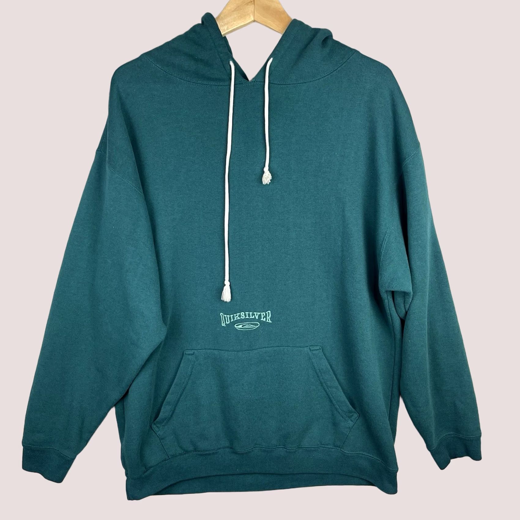 Quiksilver Vintage Quiksilver Hoodie Mens XL Green Surf Skate Beach Sweatshirt Size US XL / EU 56 / 4 - 1 Thumbnail