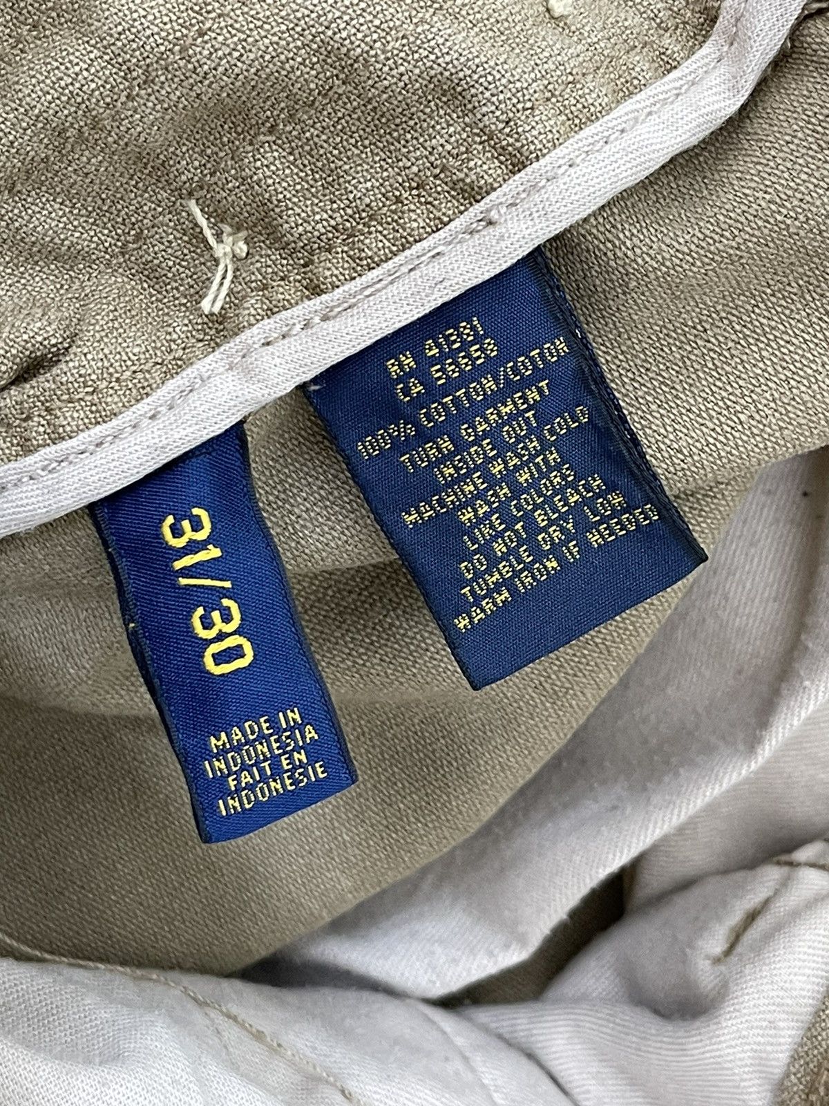 Polo Ralph Lauren Polo Ralph Lauren Military Cargo Pant Straight Fit 6🟦8 Size US 31 - 18 Thumbnail