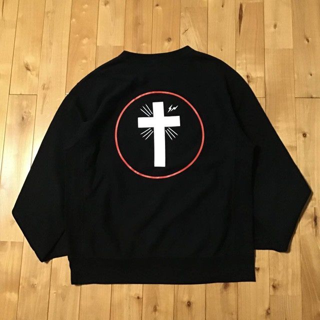 Bape × Fragment Design × Nigo BAPE × Fragment Design sweat shirt NIGO APE Hiroshi Fujiwara Size US L / EU 52-54 / 3 - 3 Thumbnail