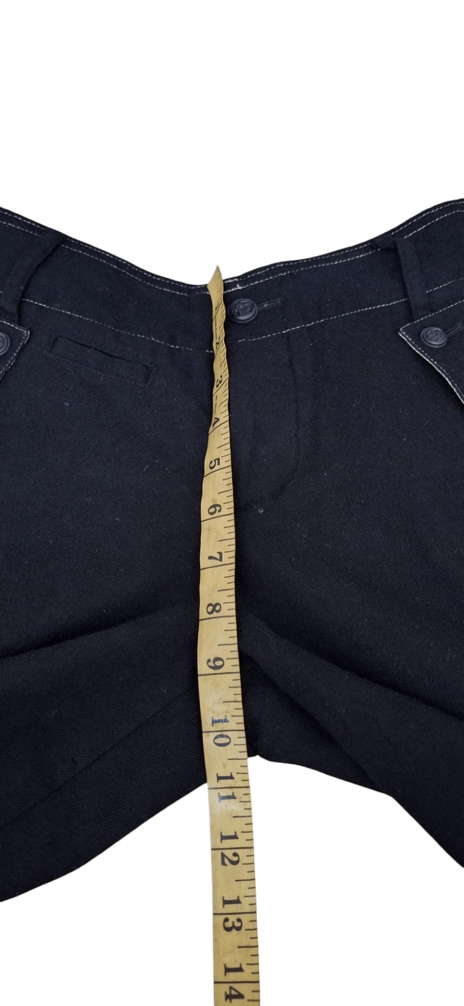 Designer × Pas de Calais Pas De Calais Baggy Wide Wool Adjustable Waist Pants Size US 29 - 17 Thumbnail