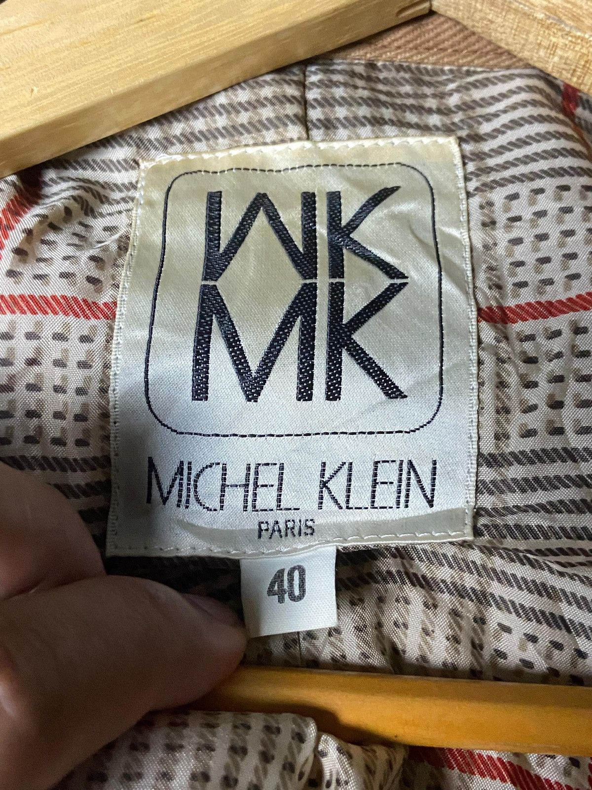 Michel Klein Vintage Michel Klein Double Breasted Coat (160) Size XS / US 0-2 / IT 36-38 - 8 Thumbnail