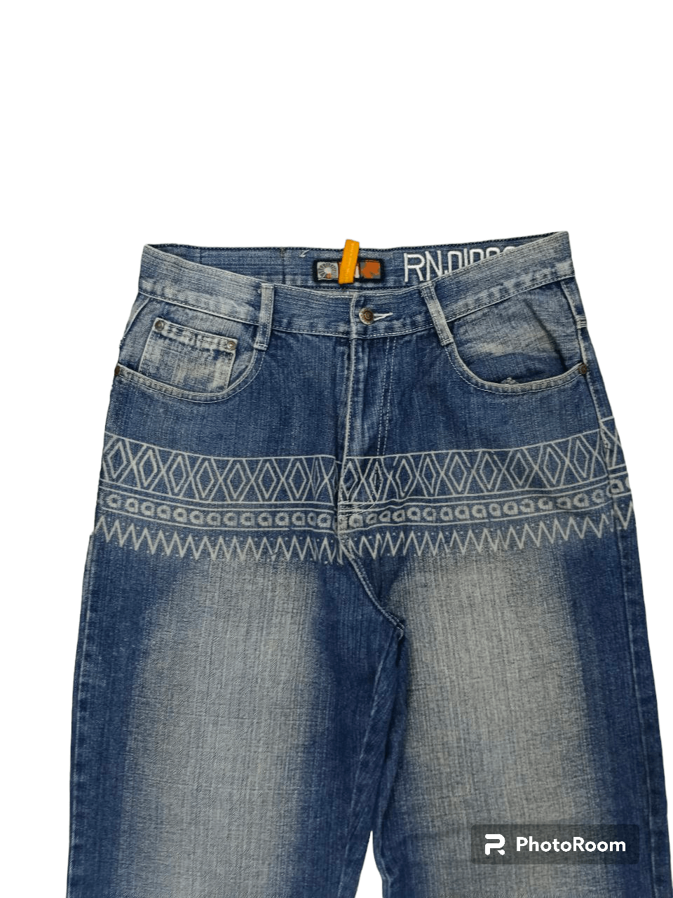 Akademiks TRENDING WIDE PANTS VINTAGE Y2K NATIVE MOTIF AKADEMIKS PANTS Size US 31 - 3 Thumbnail