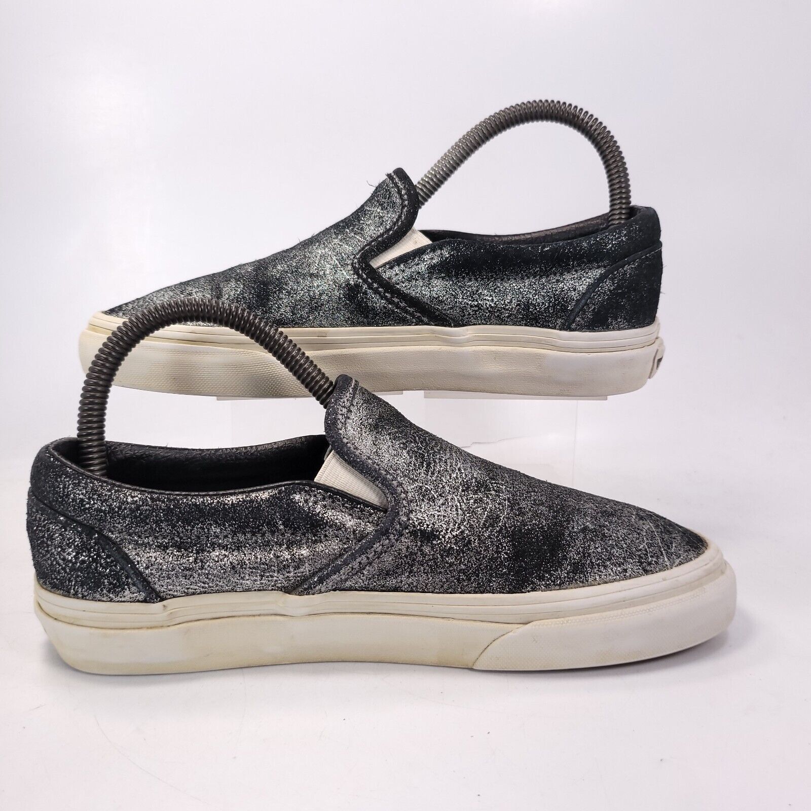 Vans Vans Off the Wall Shoe Womens Size 6 Mens 4.5 TB9C Black Size US 6 / IT 36 - 6 Thumbnail