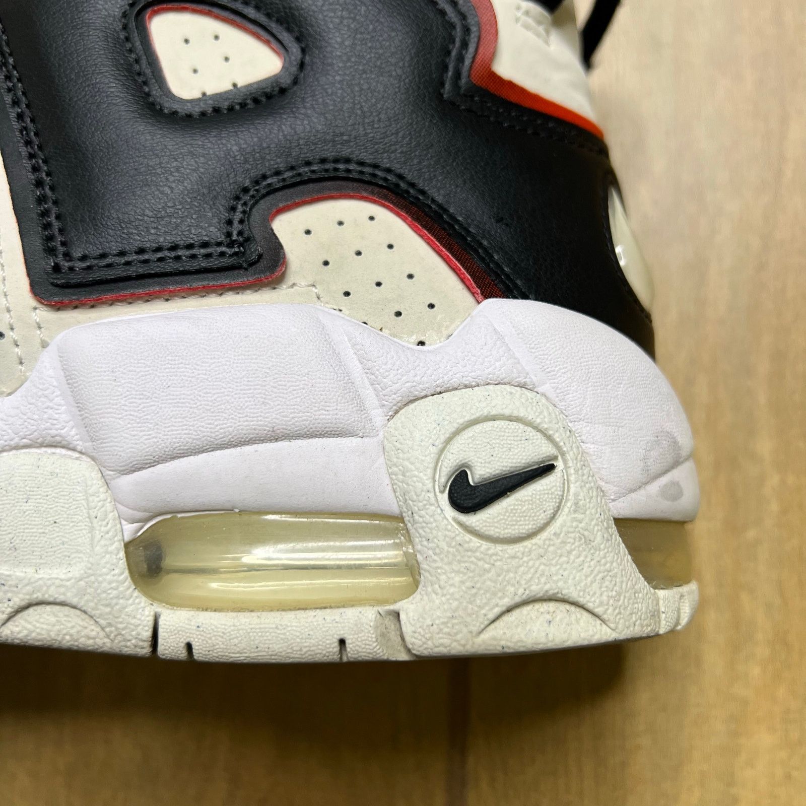 Nike Nike Air More Uptempo 96 White Black Multi Men’s Size 9.5 Size US 9.5 / EU 42-43 - 12 Thumbnail