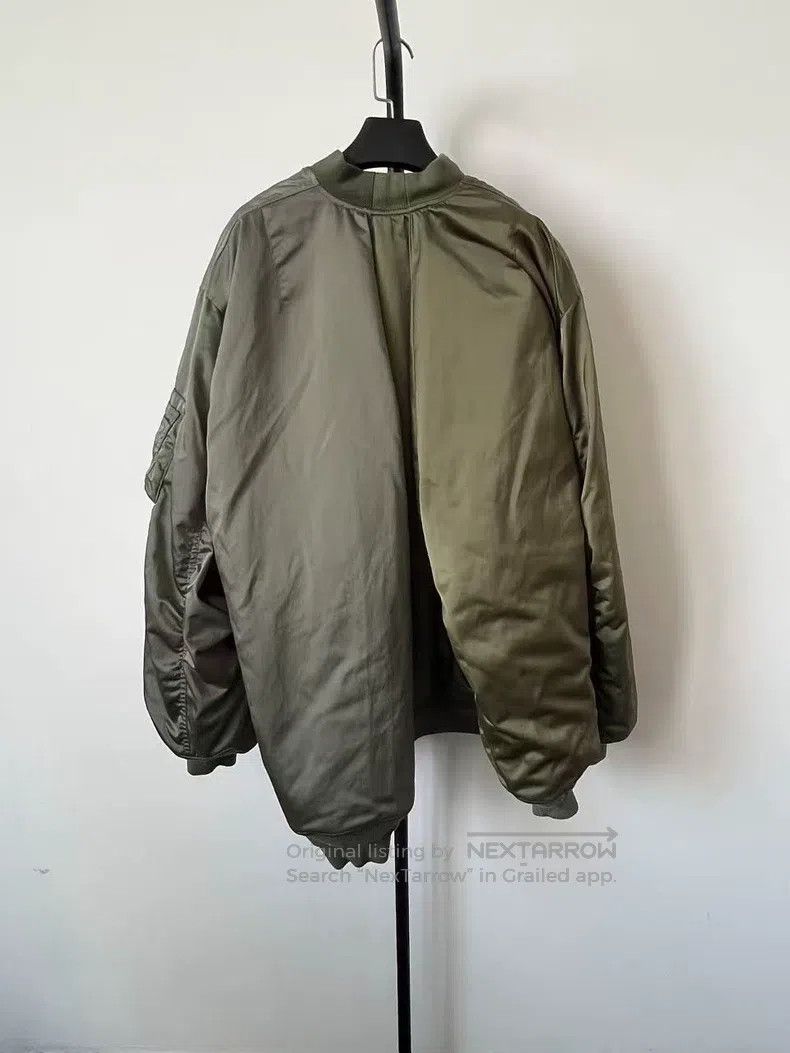 Balenciaga Double Sleeve Color Block Zip-Up Pilot Jacket M