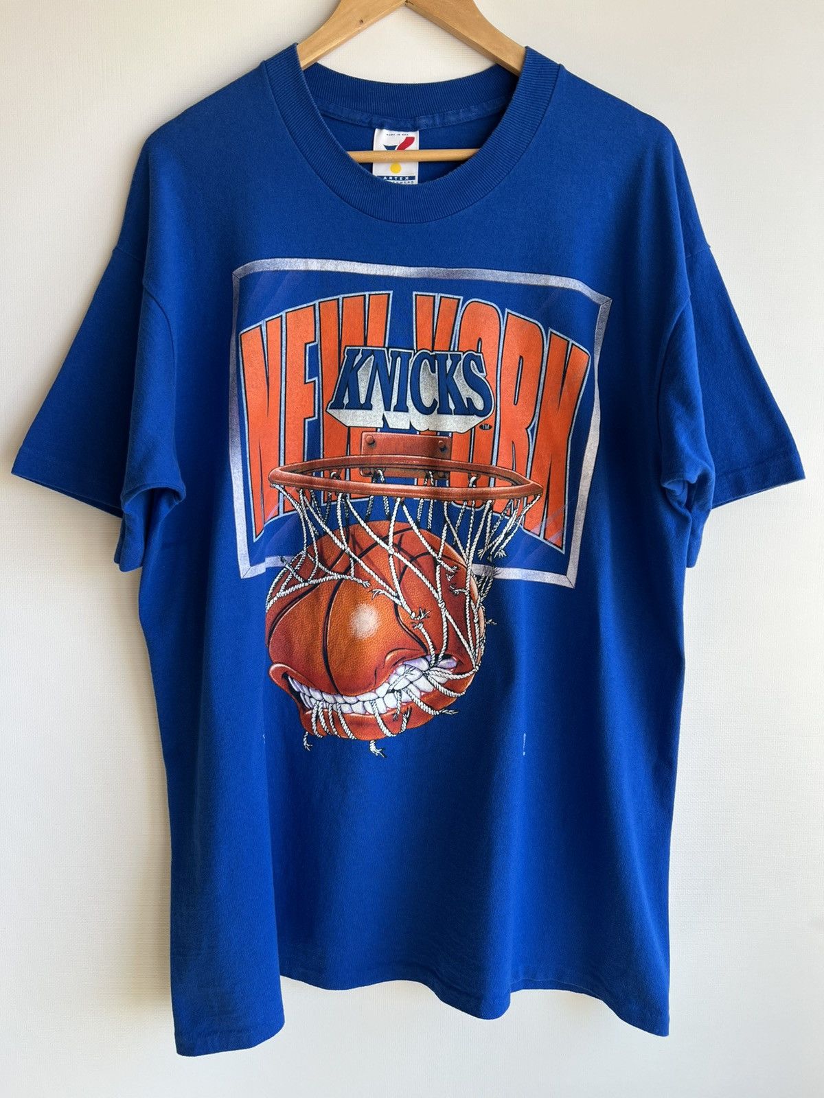 Vintage 90s New York Knicks Tee Shirt USA