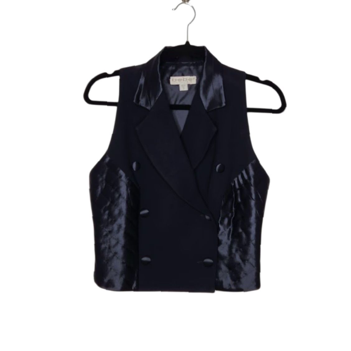 Bebe **Y2K Vintage Bebe Black Vest 4 Regular** User: Y2K Vintage Bebe Black Vest Size 4 Regular Size S / US 4 / IT 40 - 2 Thumbnail