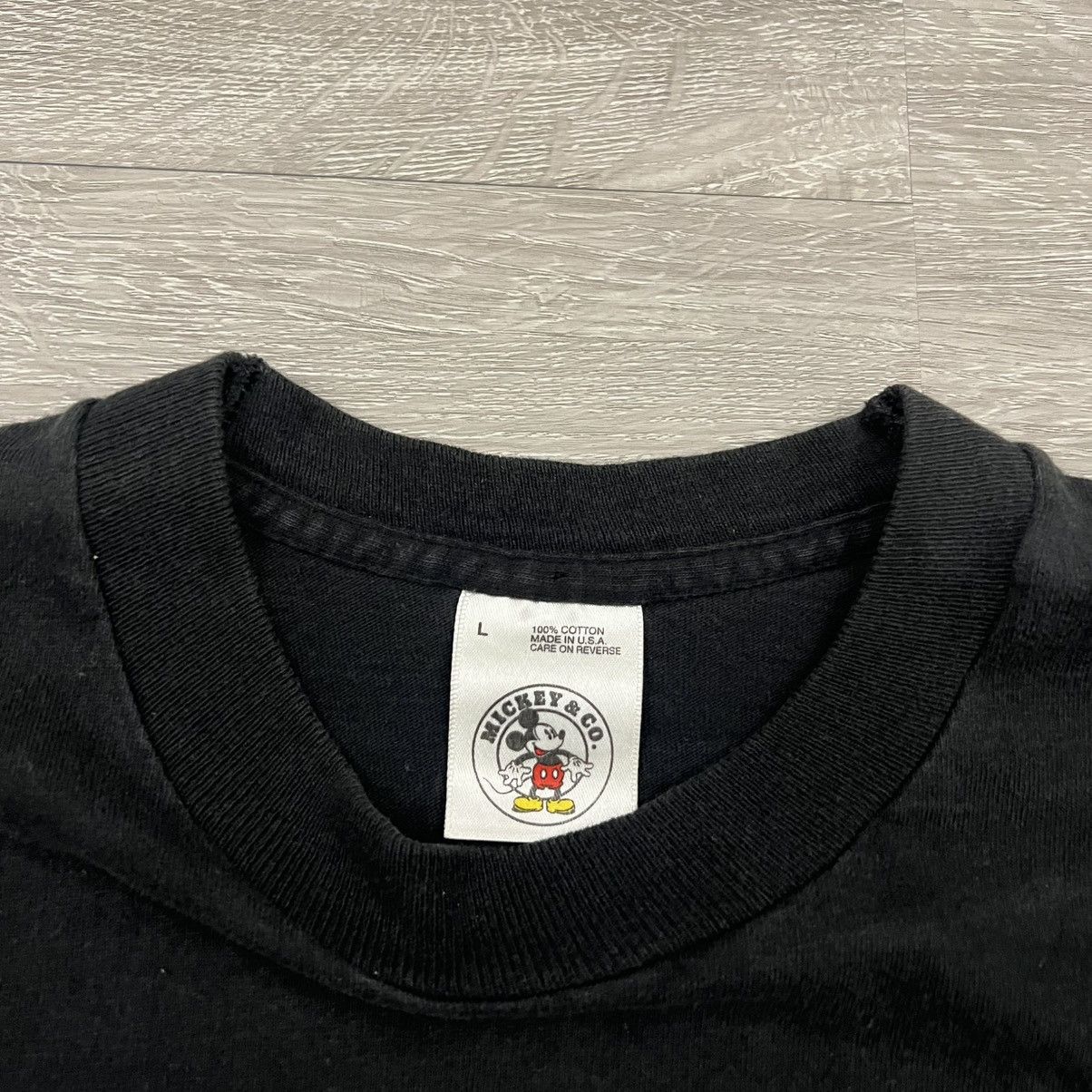 Disney Vintage Disney Mickey Mouse Hi Folks Tee Size US L / EU 52-54 / 3 - 7 Thumbnail