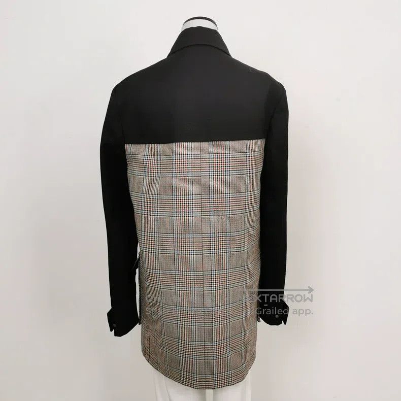 Valentino Valentino Wool color-blocking lapel coat Size L / US 10 / IT 46 - 2 Thumbnail
