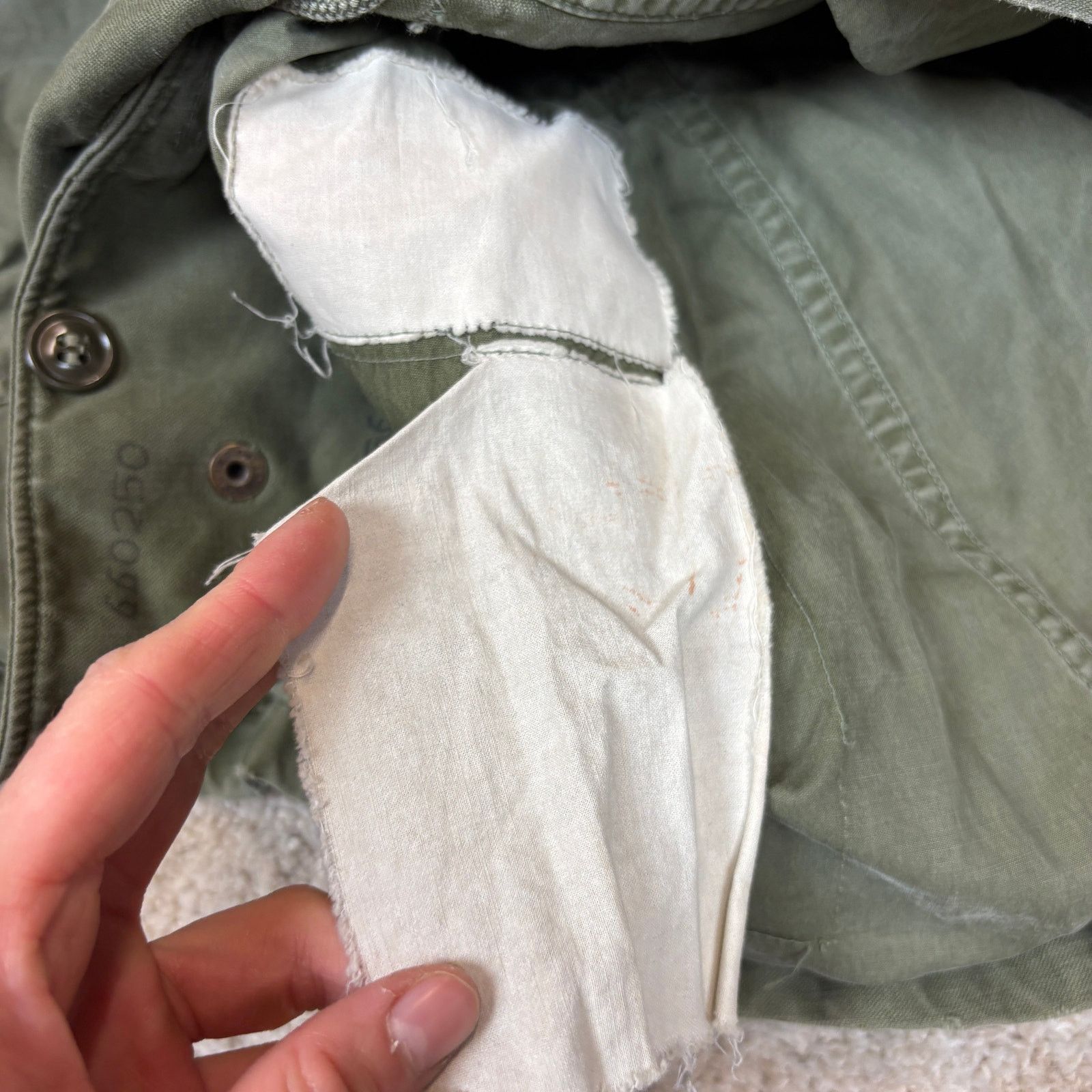 Vintage Vintage M51 Korean Vietnam War Era Military Field Jacket Sm Size US S / EU 44-46 / 1 - 9 Thumbnail