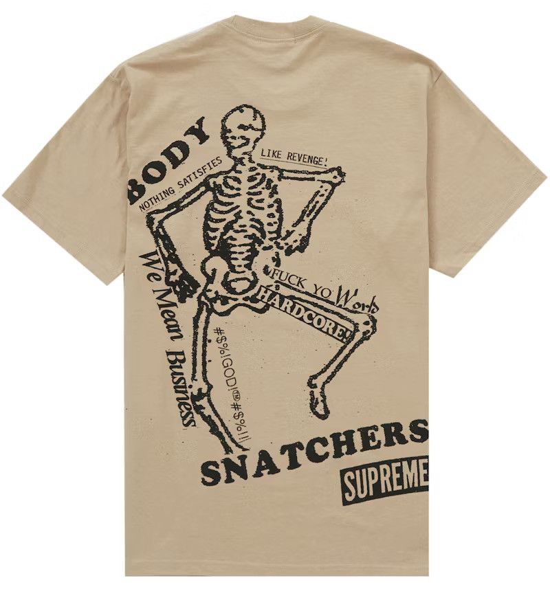 Supreme Supreme Body Snatchers Tee khaki Size US L / EU 52-54 / 3 - 1 Preview
