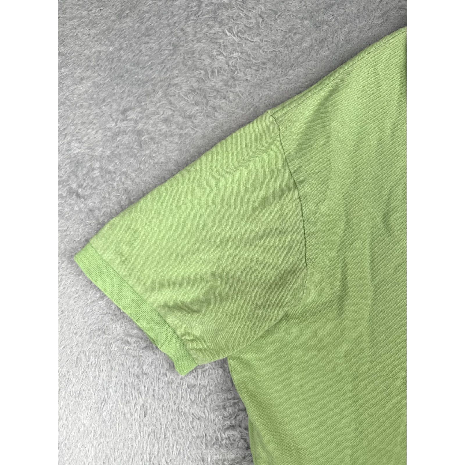 Ralph Lauren VINTAGE Ralph Lauren Polo Shirt Men 2XL Green Short Sleeve 100% Cotton Polo Shirt 80s Golf Casual Mens Size US XXL / EU 58 / 5 - 3 Thumbnail