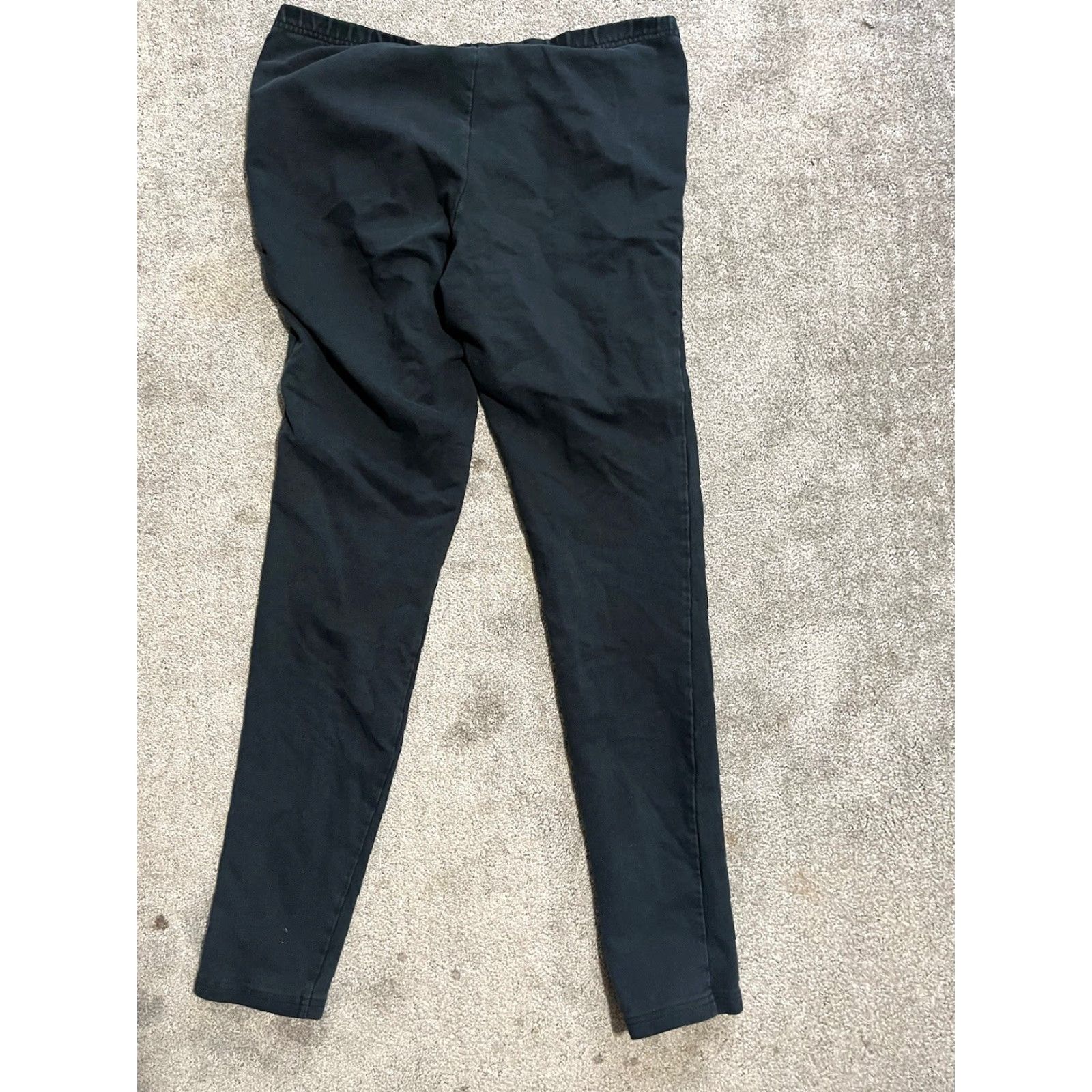 Gap Gap Leggings Sweatpants Women Black Pull On Active Pants XS Size 26" / US 2 / IT 38 - 3 Thumbnail