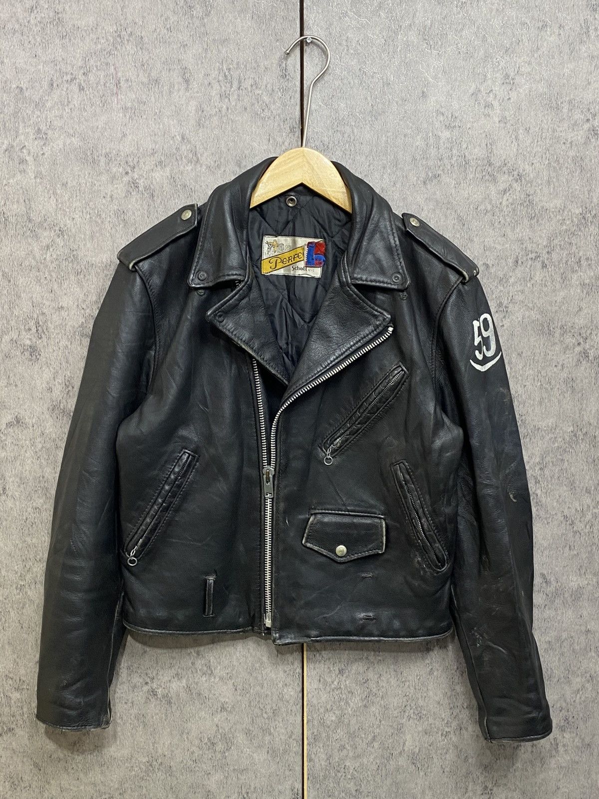 Aime leon dore schott ライダース　レザージャケット Aime leon dore schott ライダース レザージャケット - メルカリ