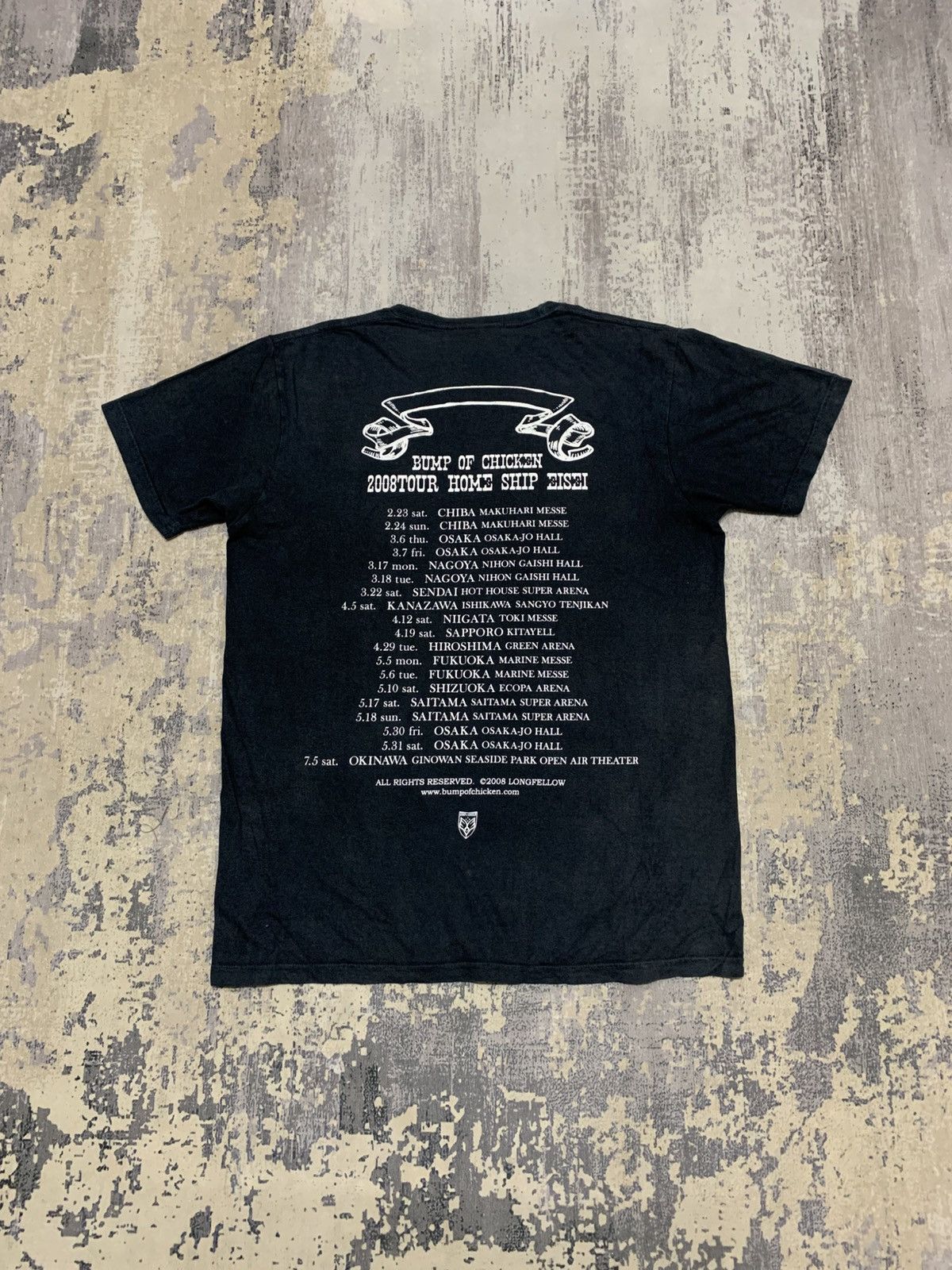 Band Tees Japanese Rock Bump Of The Chicken Tour Shirt Size US M / EU 48-50 / 2 - 4 Thumbnail