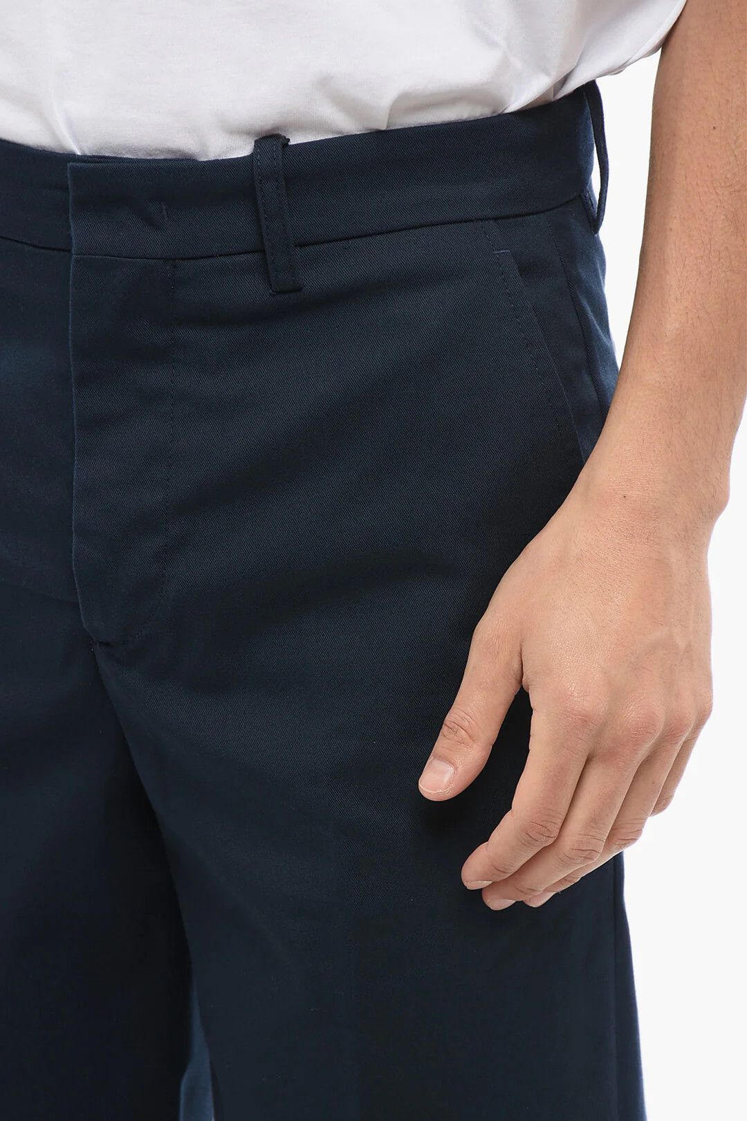 DEPARTMENT5 og1mm0326 Casual Twill 4-Pocket Pant in Blue Size US 33 - 7 Thumbnail