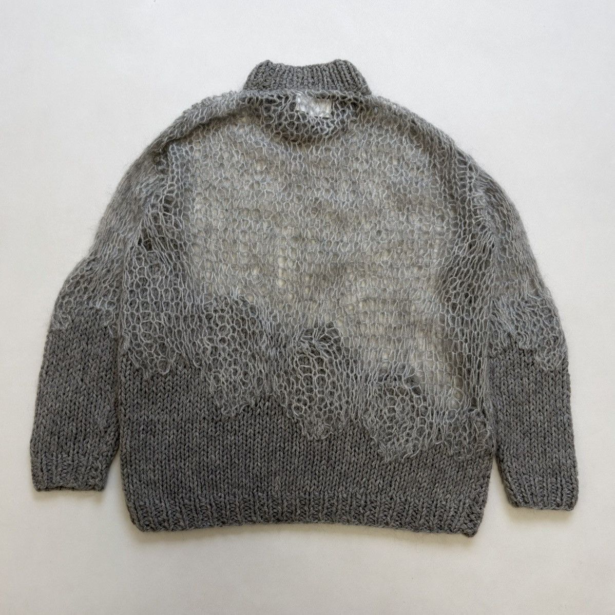 Maison Margiela A/W 14 ‘Degrade Cobweb’ Knit Sweater Size US M / EU 48-50 / 2 - 13 Thumbnail