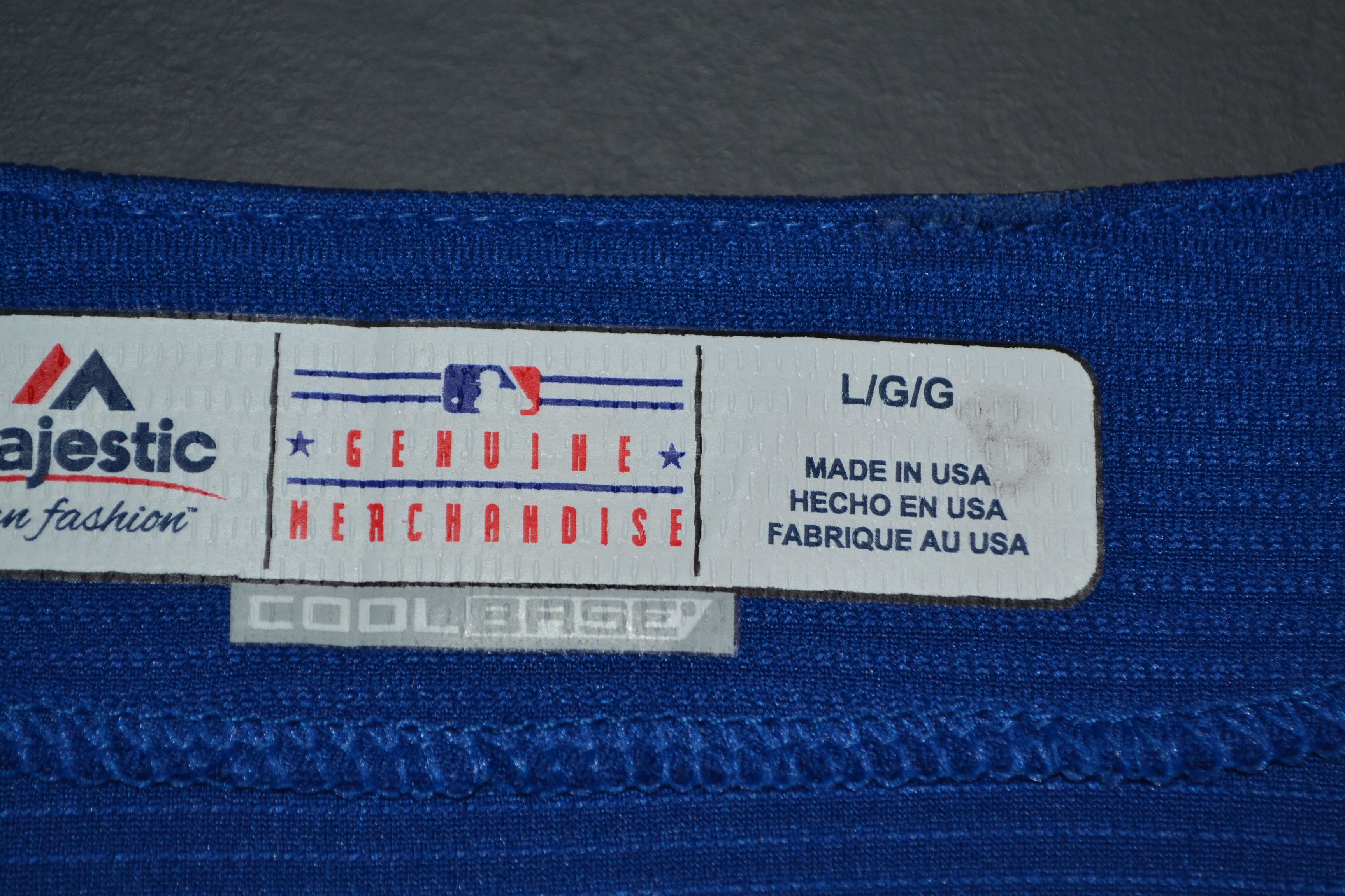 Majestic Blue Jays Toronto L size Women's Majestic Made in USA Jersey Size L / US 10 / IT 46 - 4 Thumbnail