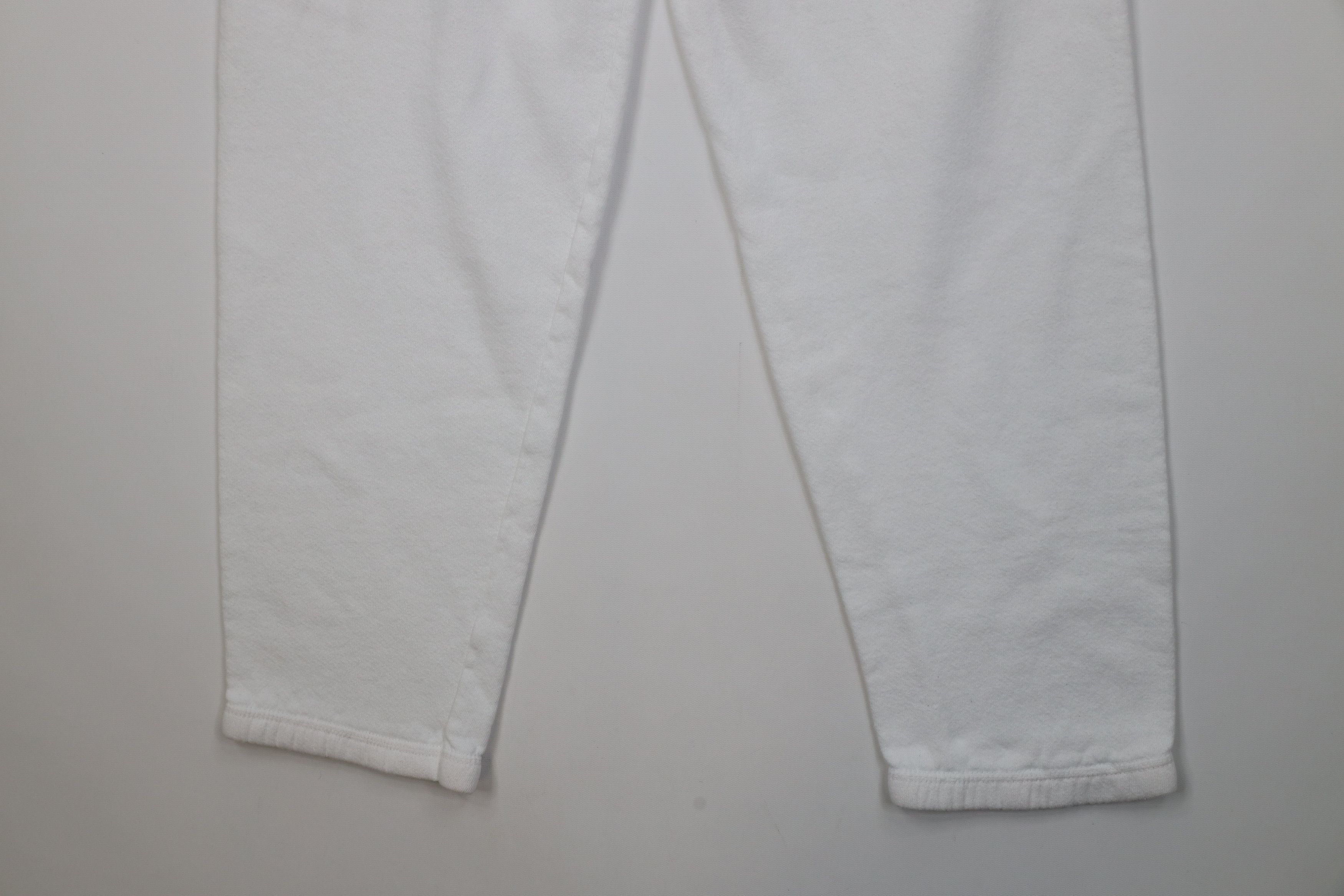 Vintage Vintage 90s Streetwear Blank Sweatpants Pants White USA Size 32" / US 10 / IT 46 - 12 Thumbnail