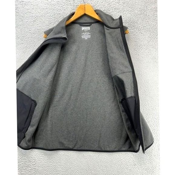Duluth Trading Company Duluth Trading Co. Vest Mens Large Grey Relaxed Fit Full Zip Sleeveless Pockets Vest Gray Full Zip Mens Large Size US L / EU 52-54 / 3 - 3 Thumbnail