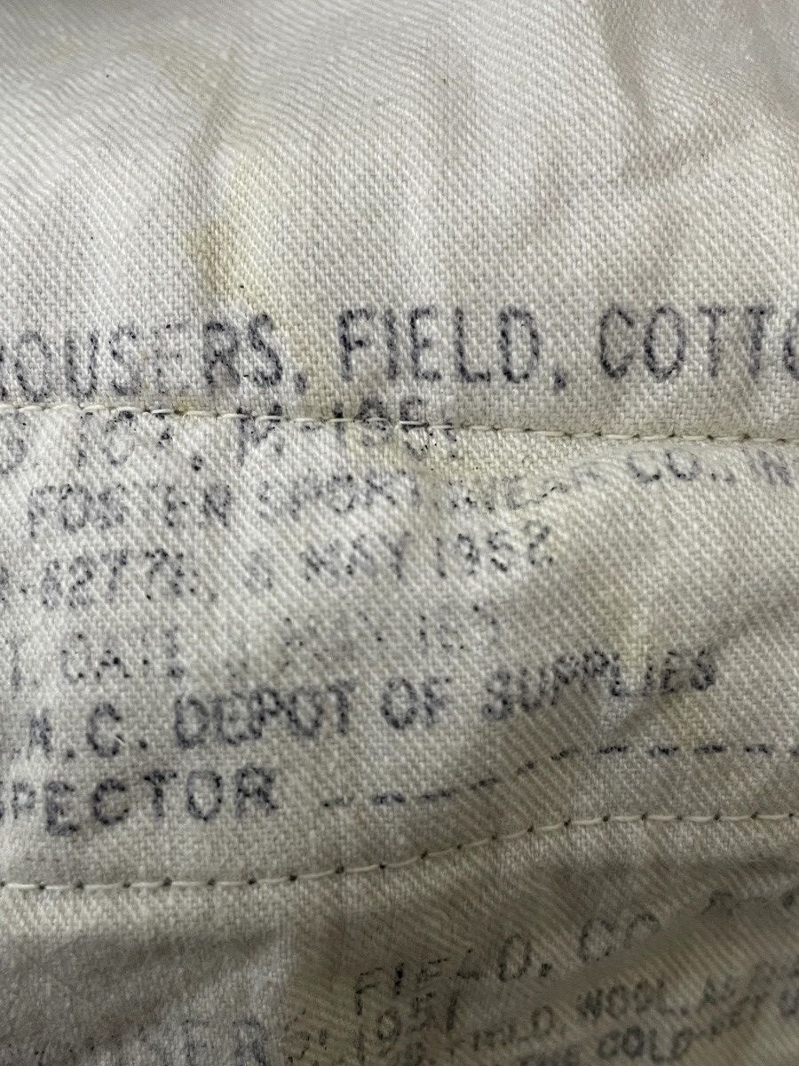 Vintage 50s Vintage WW2 US Military M-1951 Cargo Trousers Baggy Size US 32 / EU 48 - 25 Thumbnail