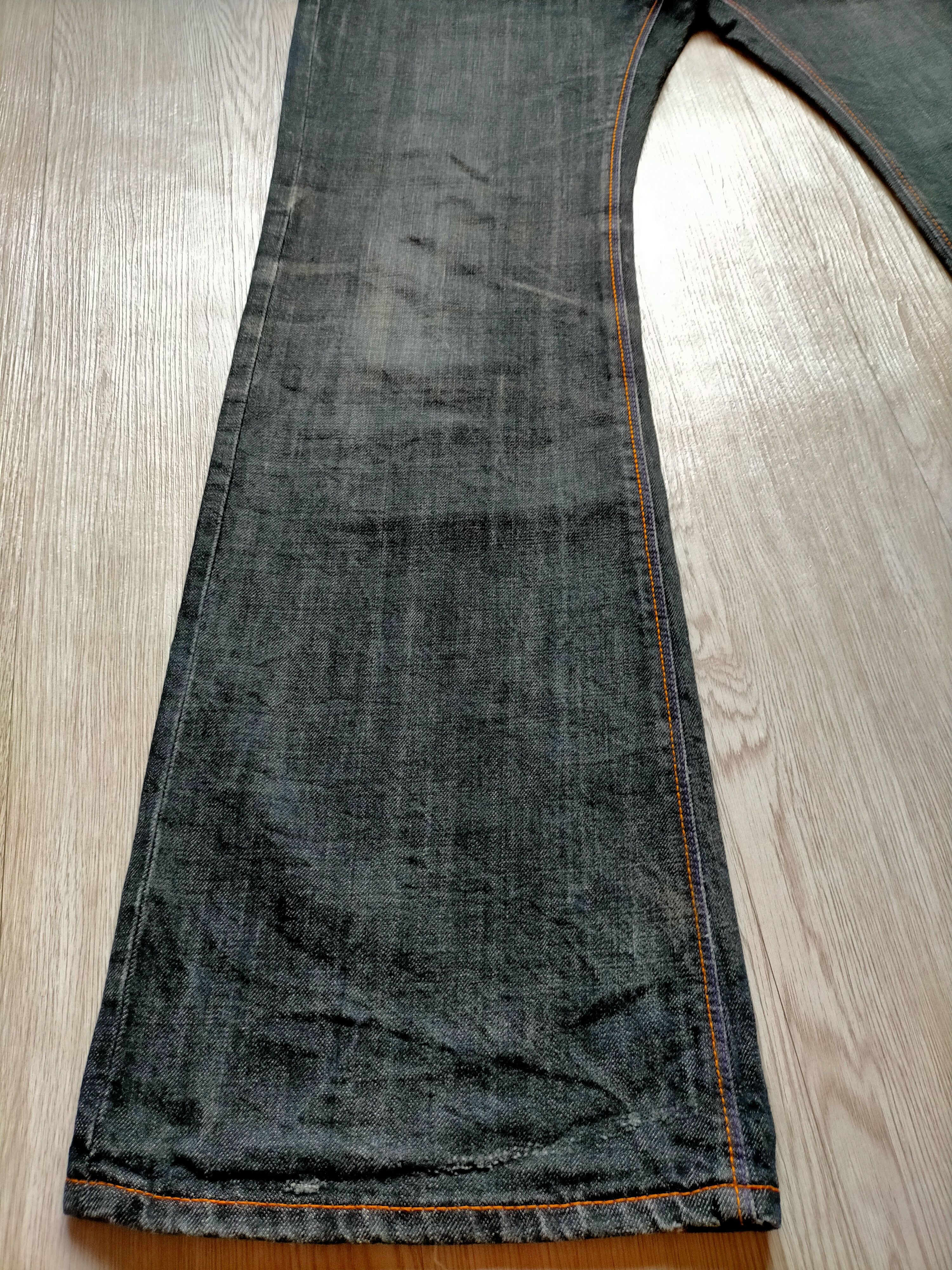 Hysteric Glamour × Japanese Brand Flare Jeans Union Made Blue Way Black Japan Boot cut Denim Size US 33 - 9 Thumbnail