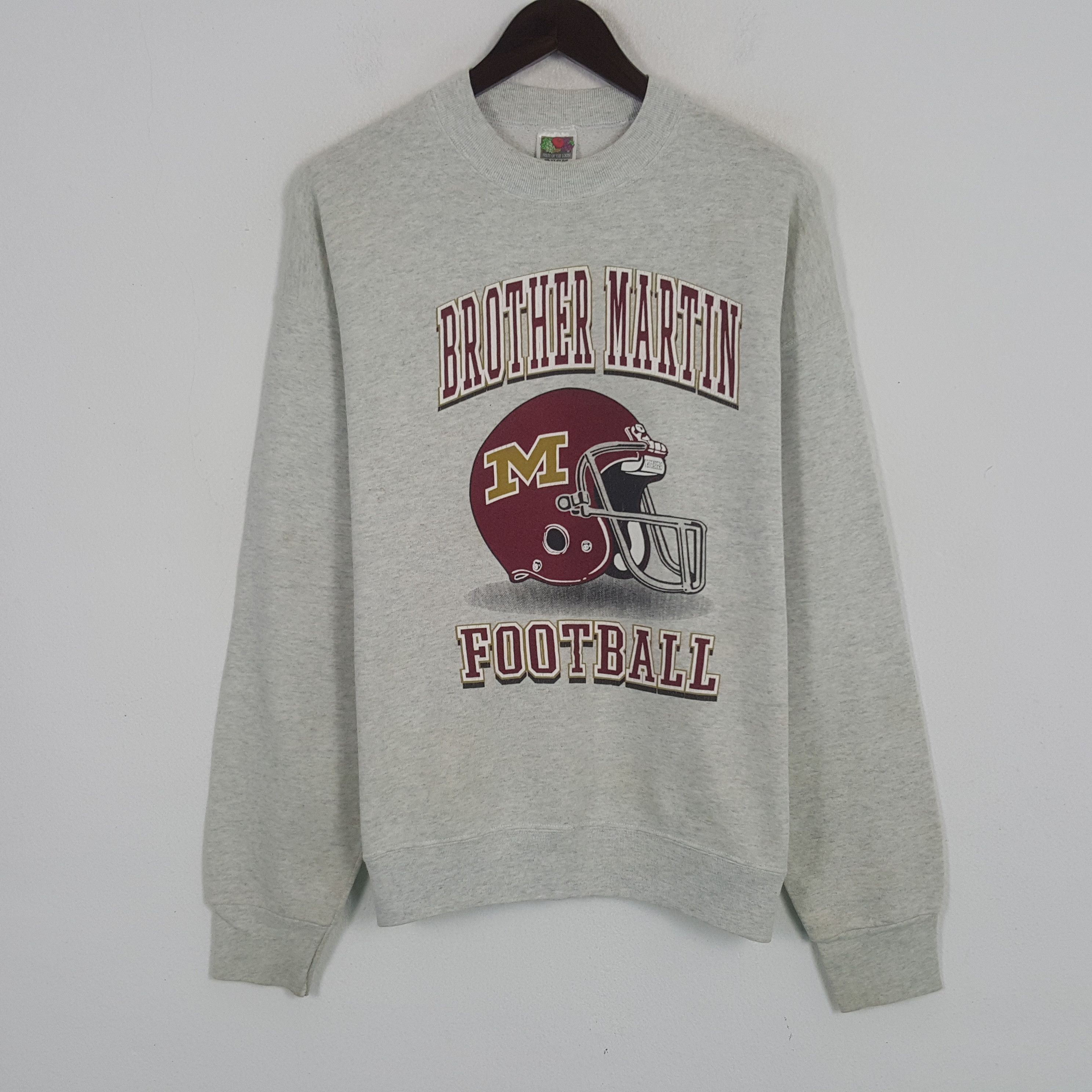 Vintage Vintage Brother Martin Football Sweatshirt Size US L / EU 52-54 / 3 - 1 Thumbnail