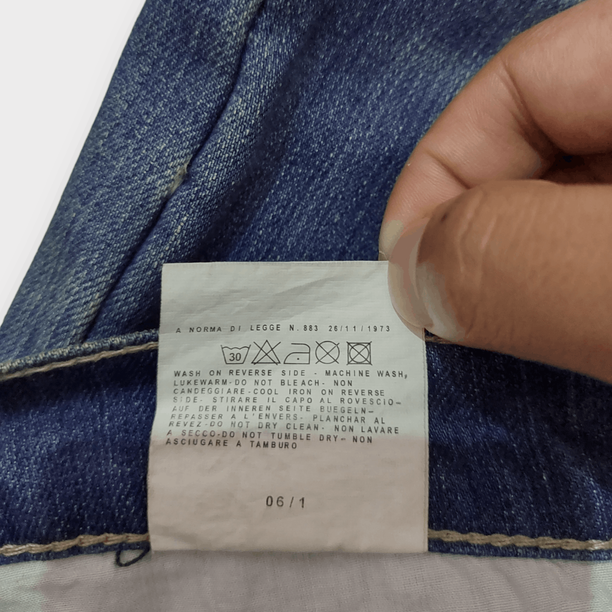 Dolce & Gabbana Dolce & Gabbana Love Logo Pocket Jeans Size 34" / US 12 / IT 48 - 13 Thumbnail
