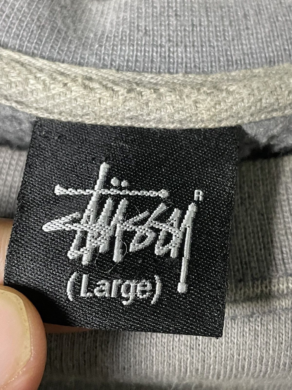 Stussy Vintage STUSSY Crewneck Sweatshirt (100) Size US L / EU 52-54 / 3 - 8 Thumbnail