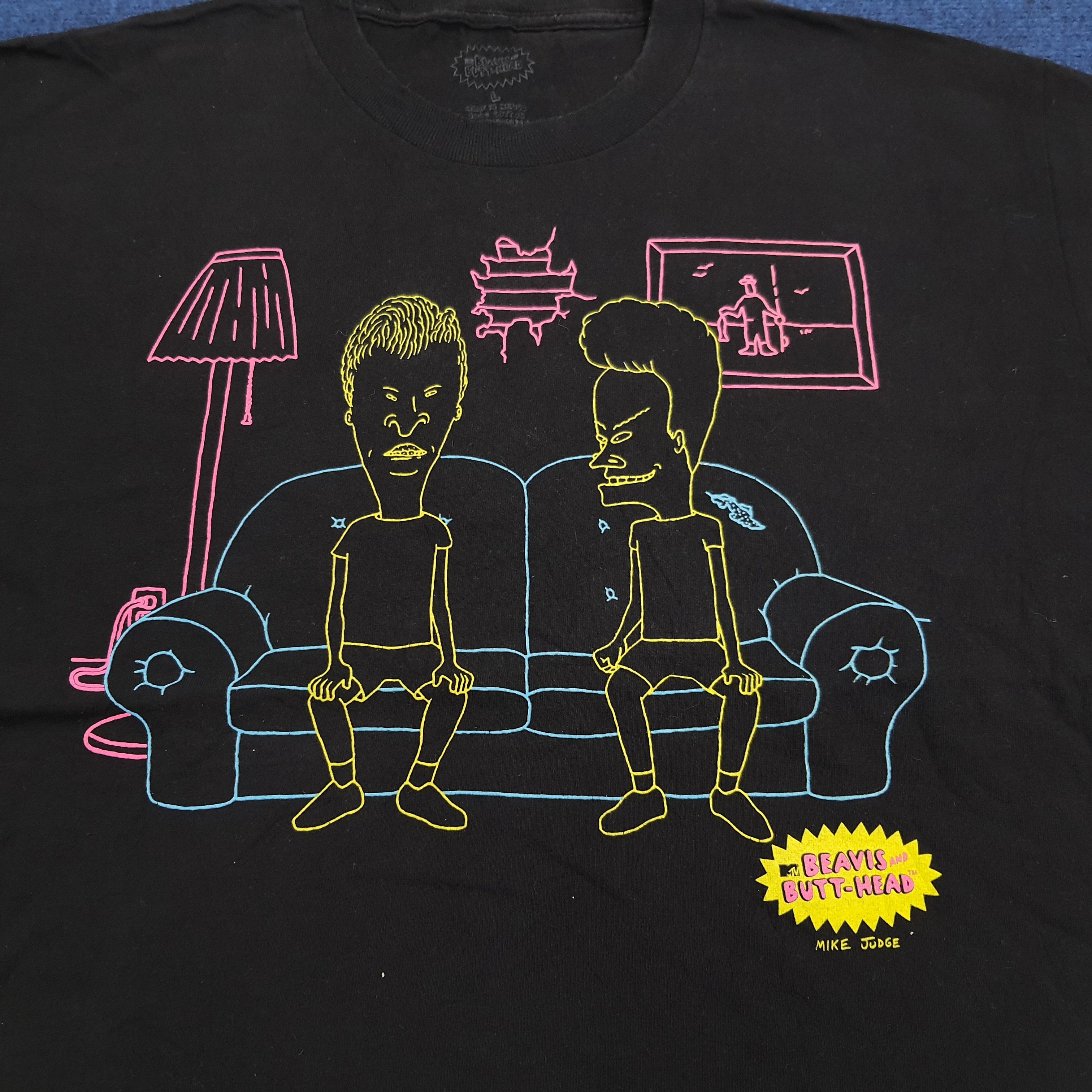 Anime Beavis and Butt-Head T-shirt Size US M / EU 48-50 / 2 - 2 Thumbnail