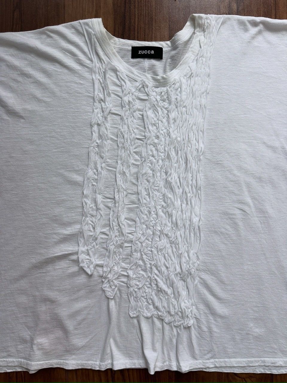 CABANE de ZUCCa × Issey Miyake × Japanese Brand Issey Miyake Zucca Ruffle Artisanal Top Size ONE SIZE - 3 Thumbnail