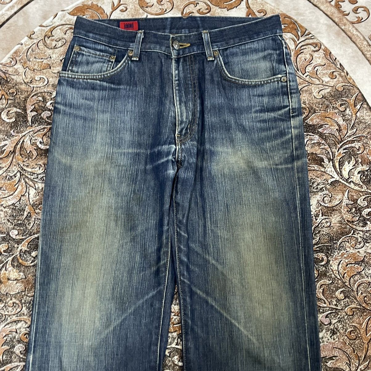 Edwin 🔥Vintage Edwin 503 Stoned Washed Ripped Distress Denim Jeans Size US 31 - 2 Thumbnail