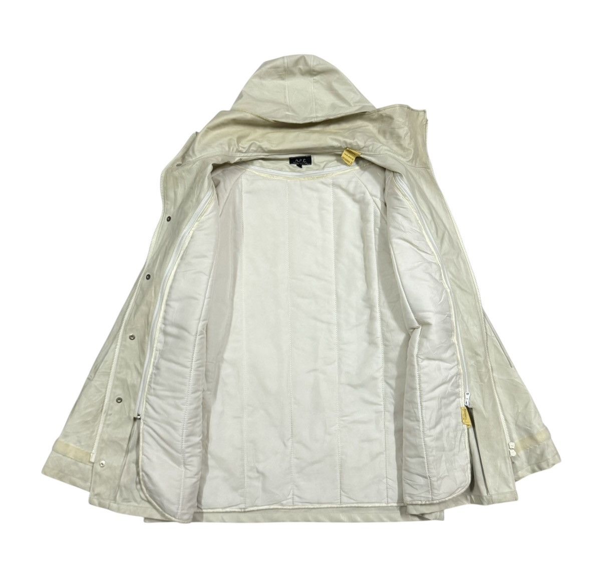 A.P.C. Vtg✨A.P.C Pvc Poly Multipocket Military Waterproof Jacket Size US M / EU 48-50 / 2 - 2 Thumbnail
