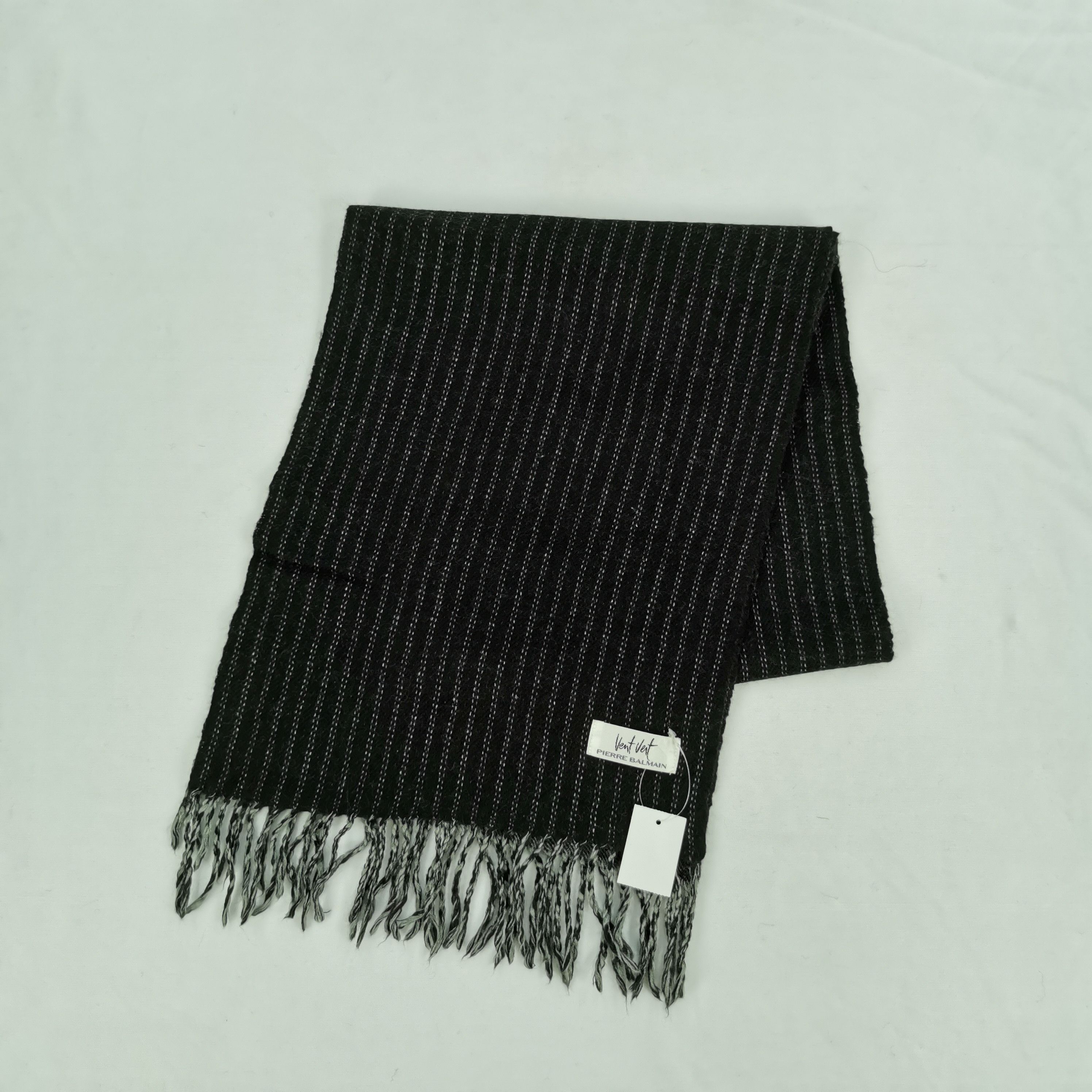 Pierre Balmain Vintage Pierre Balmain Scarf Muffler Wool Scarves Size ONE SIZE - 2 Thumbnail