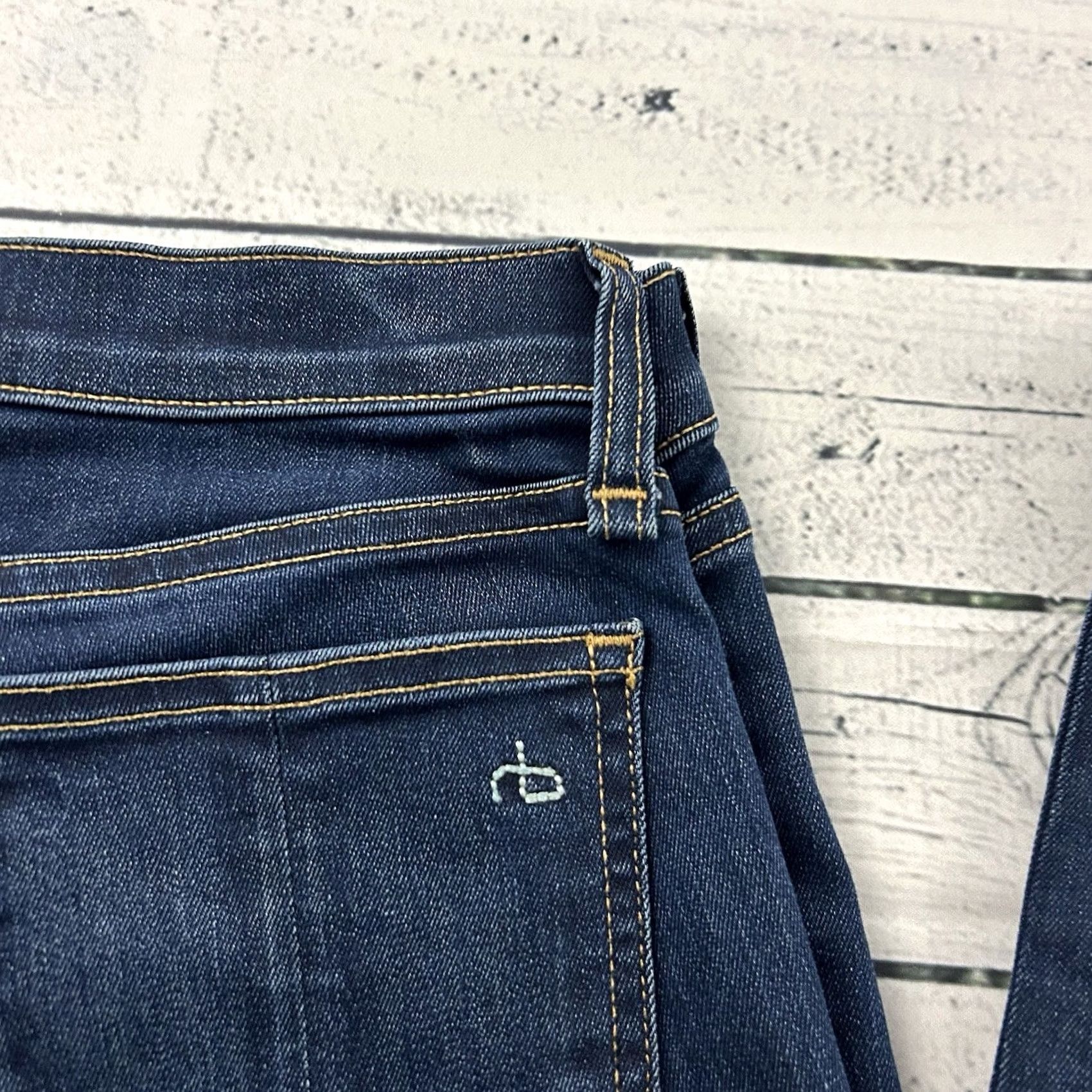 Rag & Bone rag & bone Dark Wash Skinny Denim Blue Jean Women's 28 Denim Jeans Women 28 Blue Skinny Size 28" / US 6 / IT 42 - 2 Thumbnail